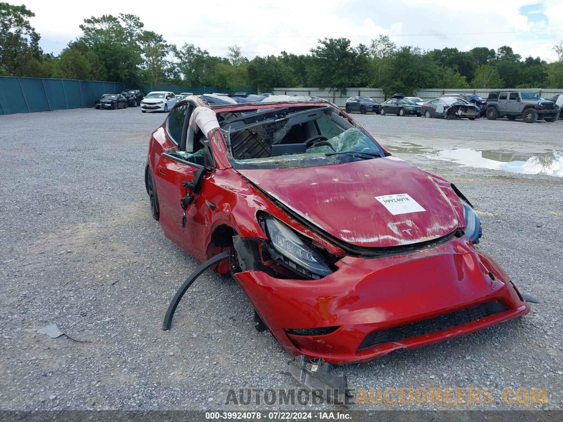 5YJYGDEE3MF175246 TESLA MODEL Y 2021