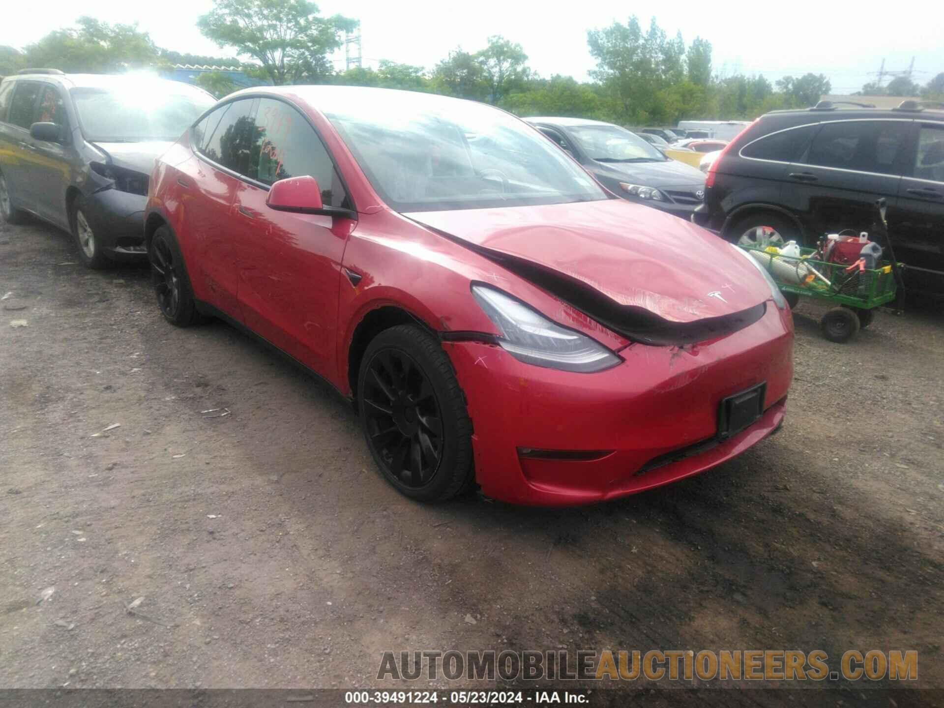 5YJYGDEE3MF184299 TESLA MODEL Y 2021