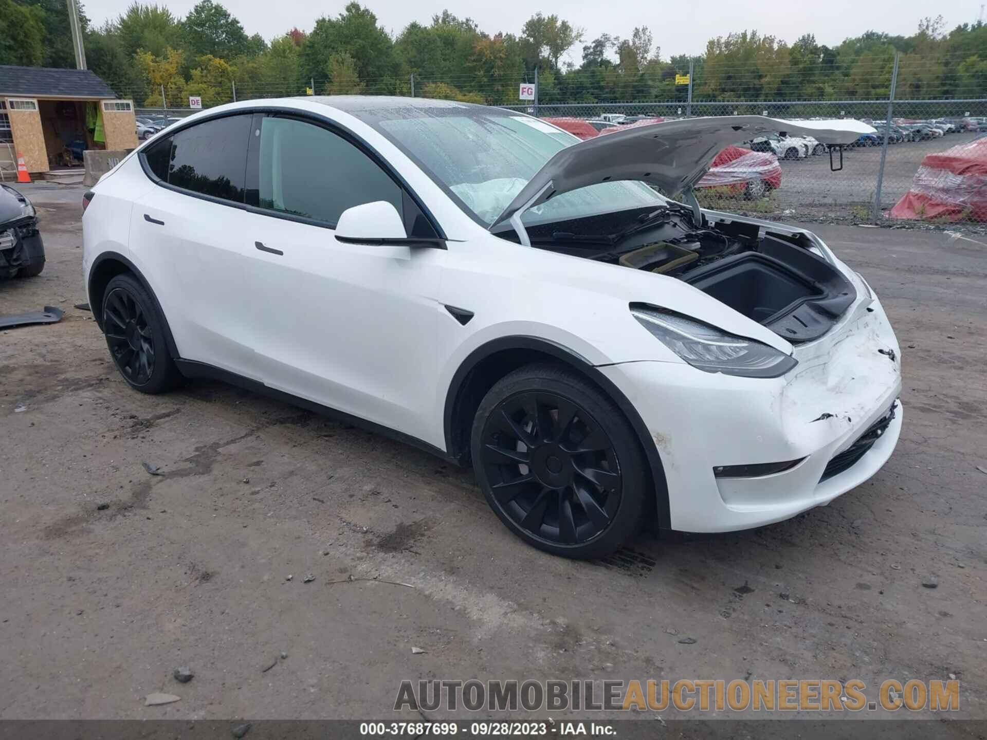 5YJYGDEE3MF184996 TESLA MODEL Y 2021