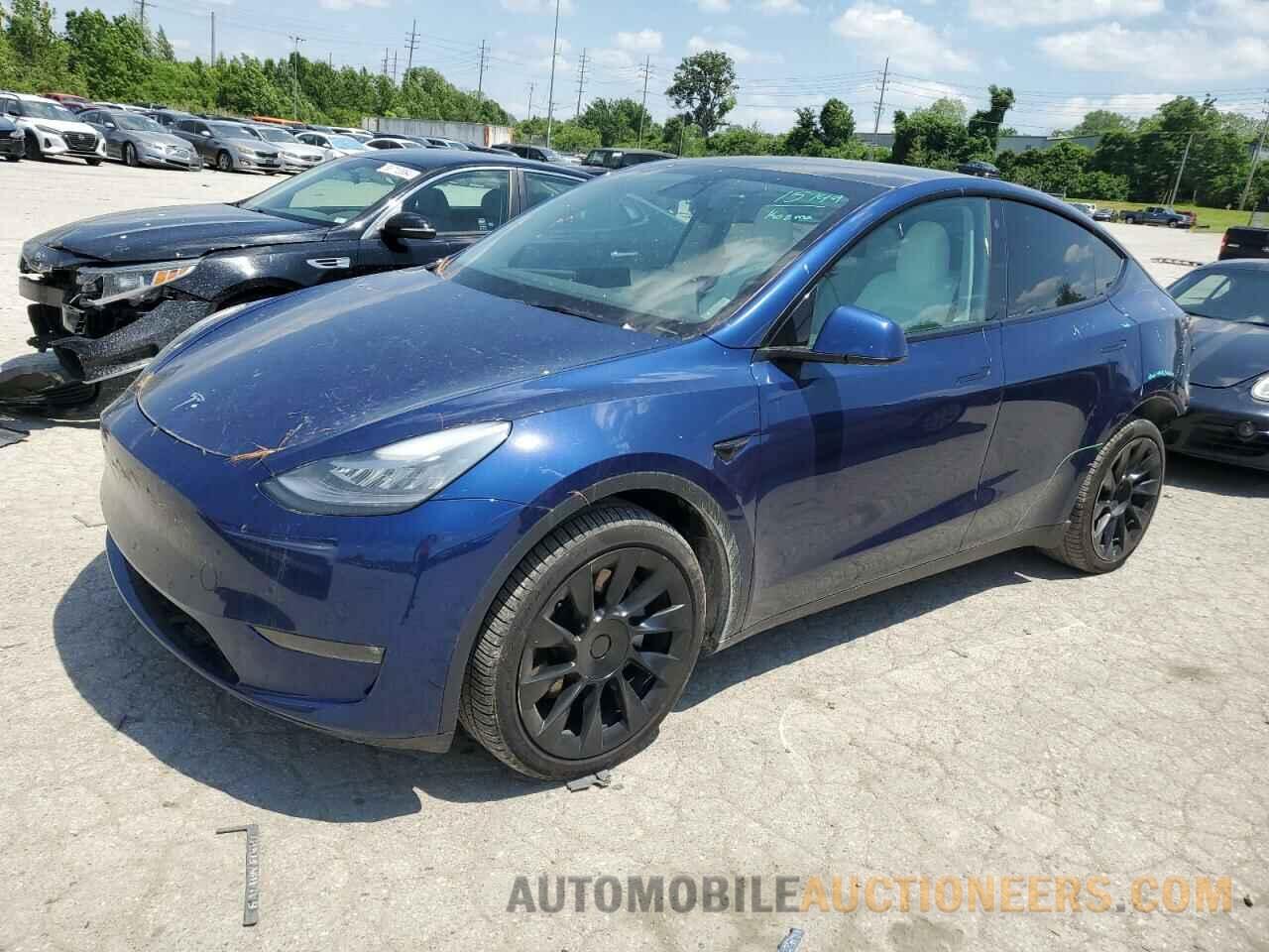 5YJYGDEE3MF201666 TESLA MODEL Y 2021