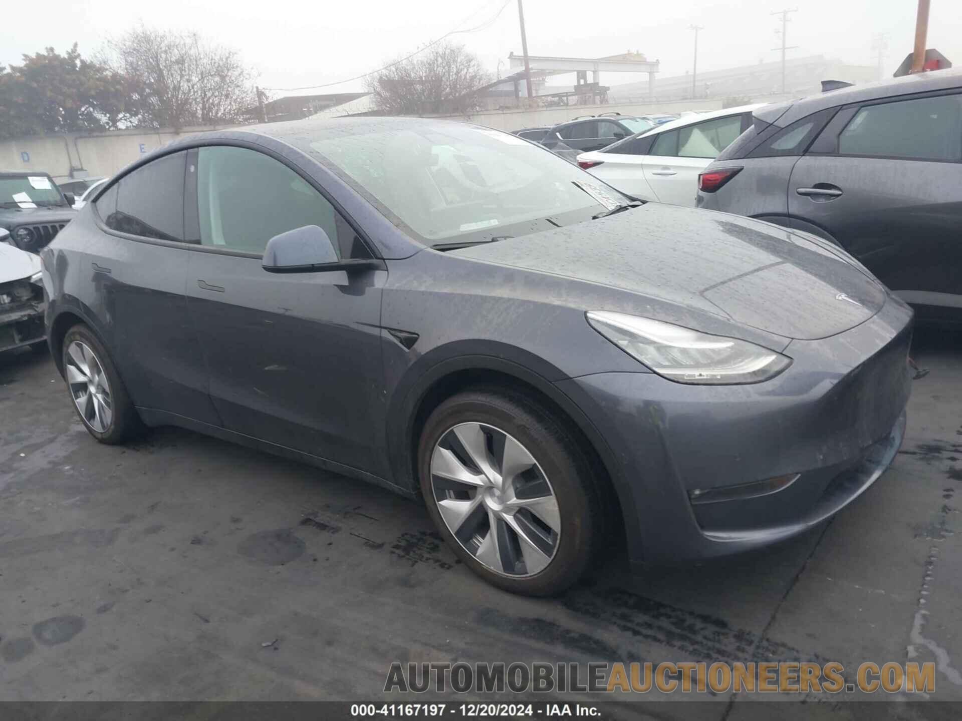 5YJYGDEE3MF258160 TESLA MODEL Y 2021