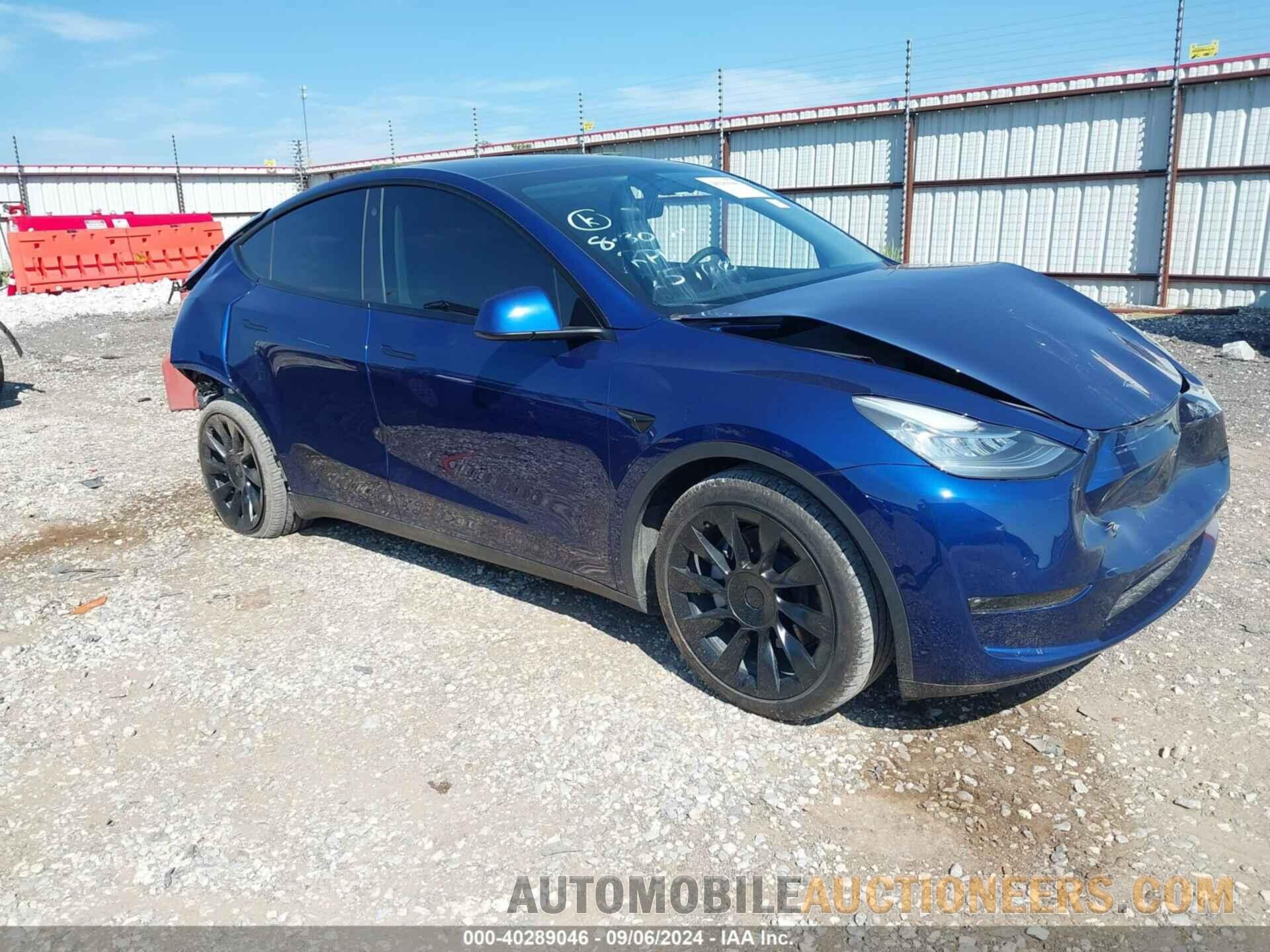 5YJYGDEE3MF259003 TESLA MODEL Y 2021