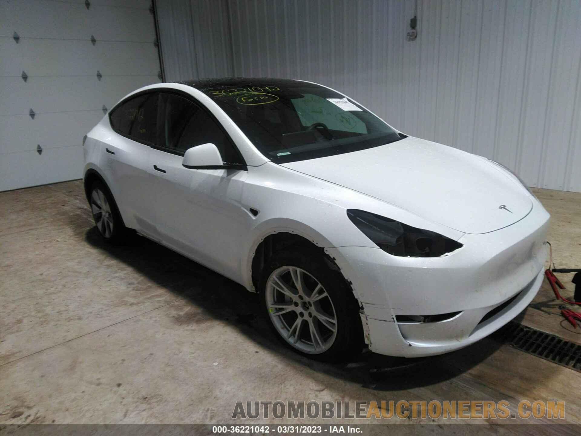 5YJYGDEE3MF287139 TESLA MODEL Y 2021