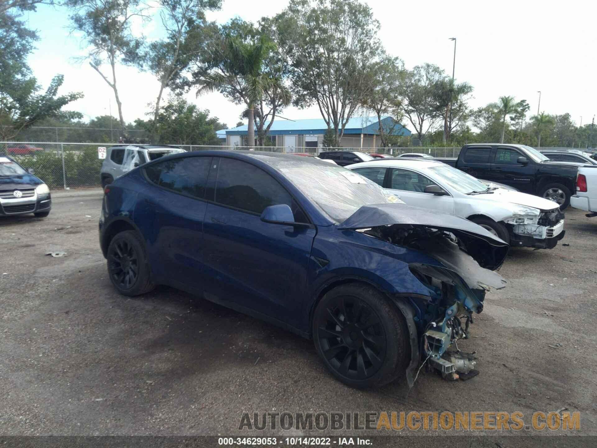 5YJYGDEE3MF287299 TESLA MODEL Y 2021