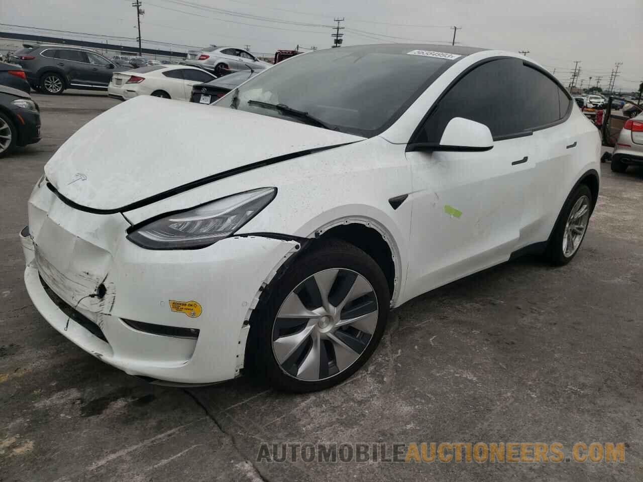 5YJYGDEE3MF302416 TESLA MODEL Y 2021