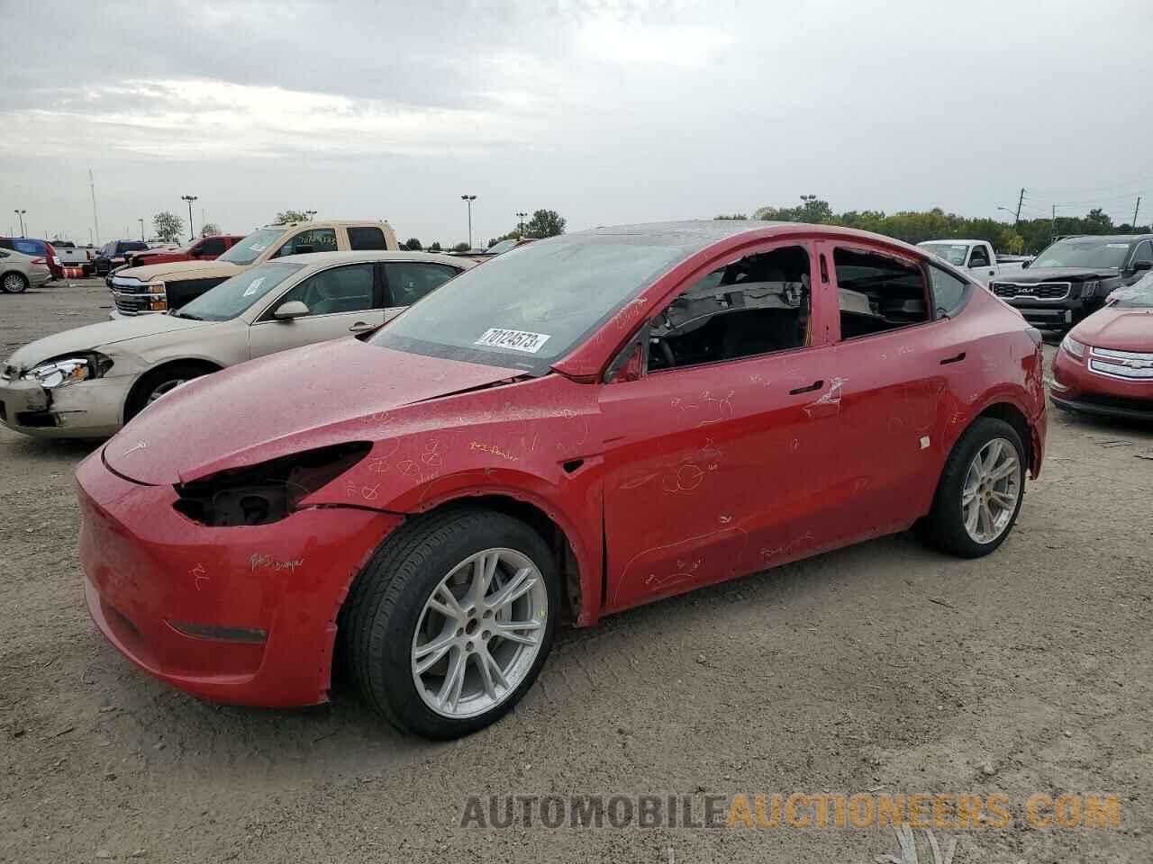 5YJYGDEE4LF009011 TESLA MODEL Y 2020