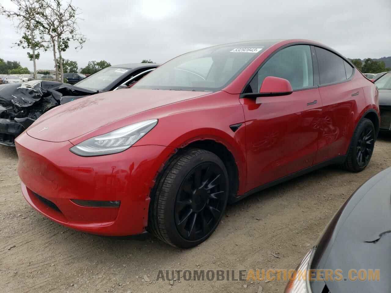 5YJYGDEE4LF016377 TESLA MODEL Y 2020