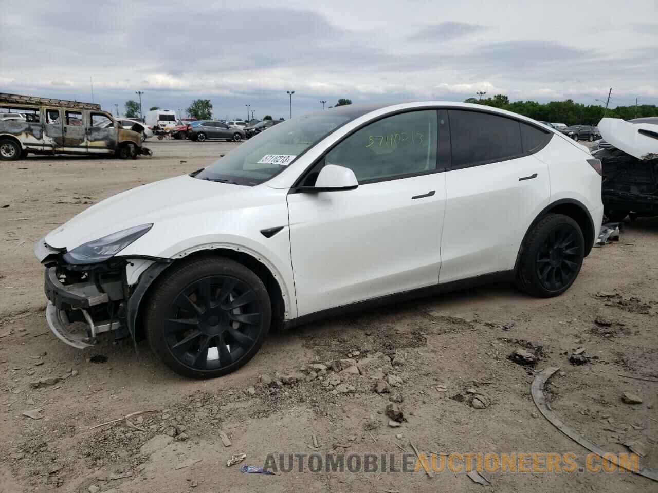 5YJYGDEE4MF080534 TESLA MODEL Y 2021