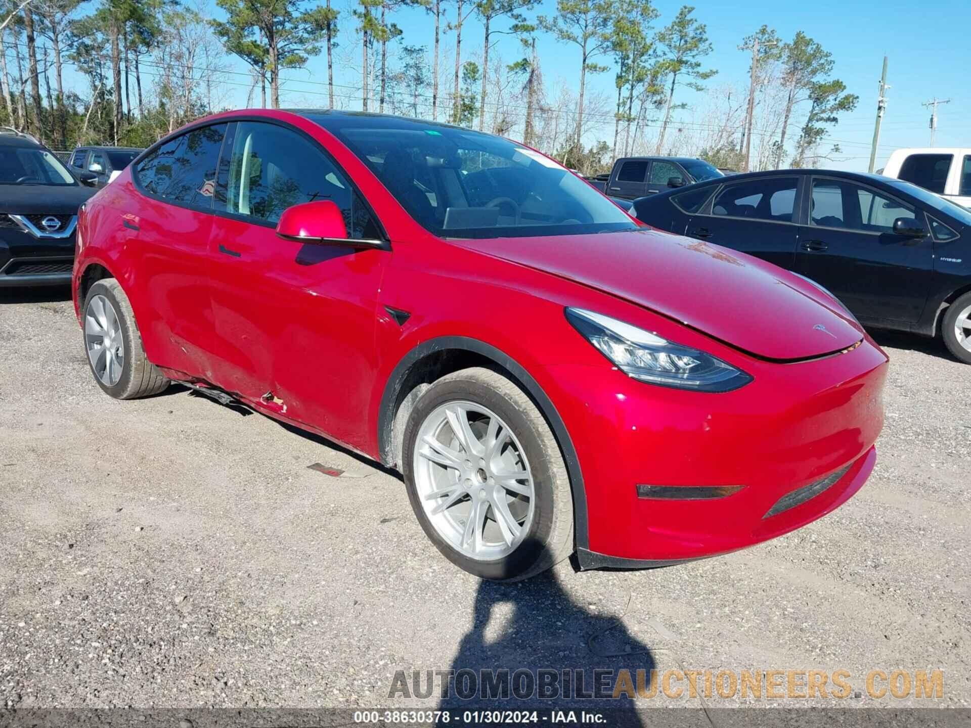 5YJYGDEE4MF083711 TESLA MODEL Y 2021