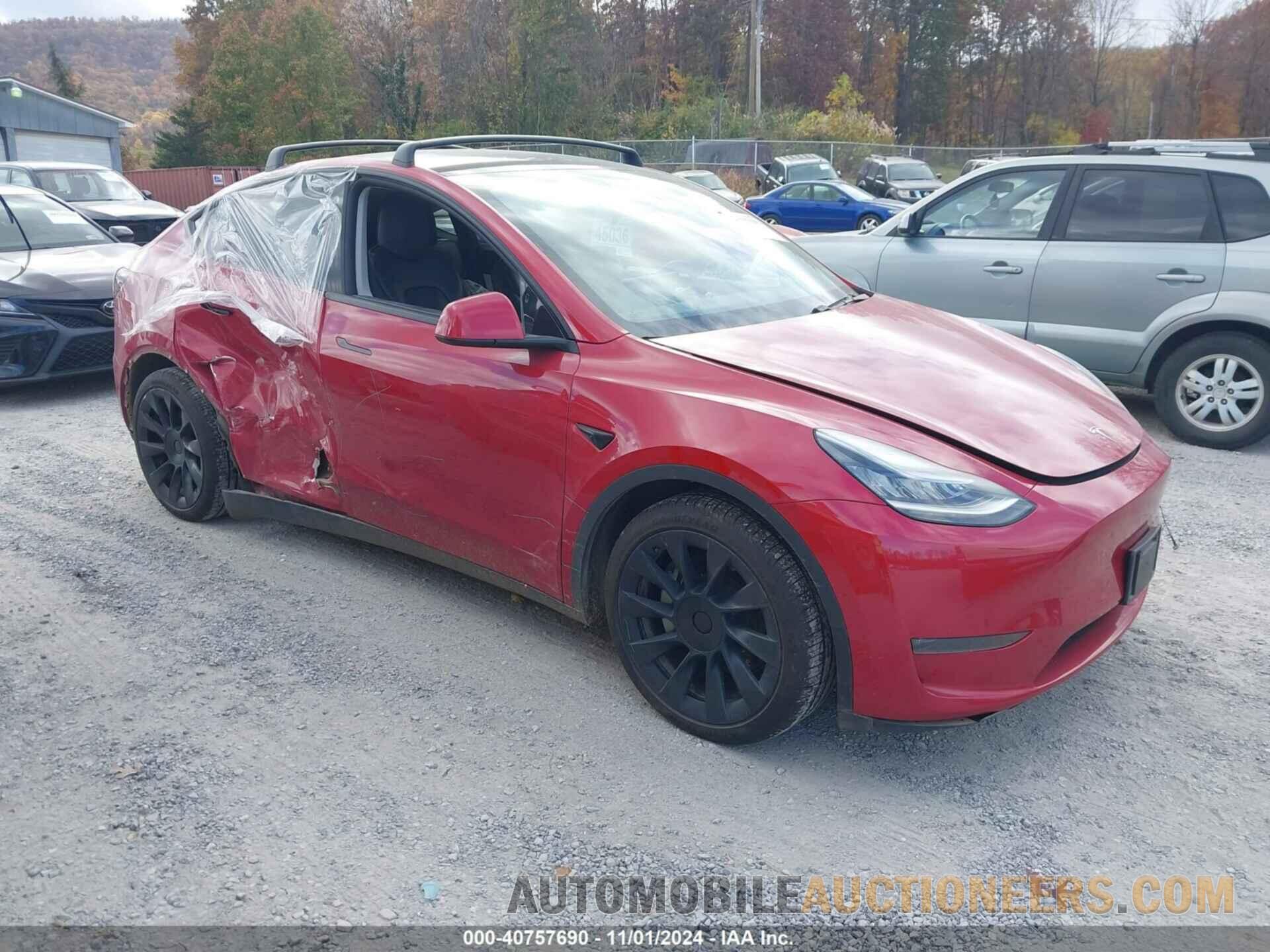 5YJYGDEE4MF085037 TESLA MODEL Y 2021