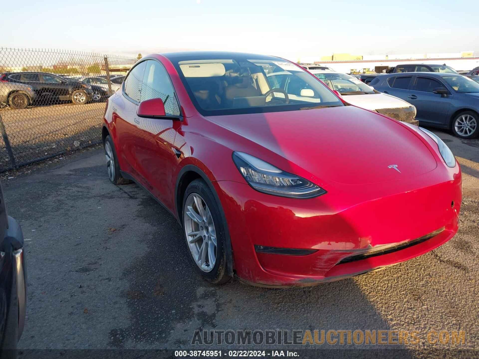 5YJYGDEE4MF087614 TESLA MODEL Y 2021