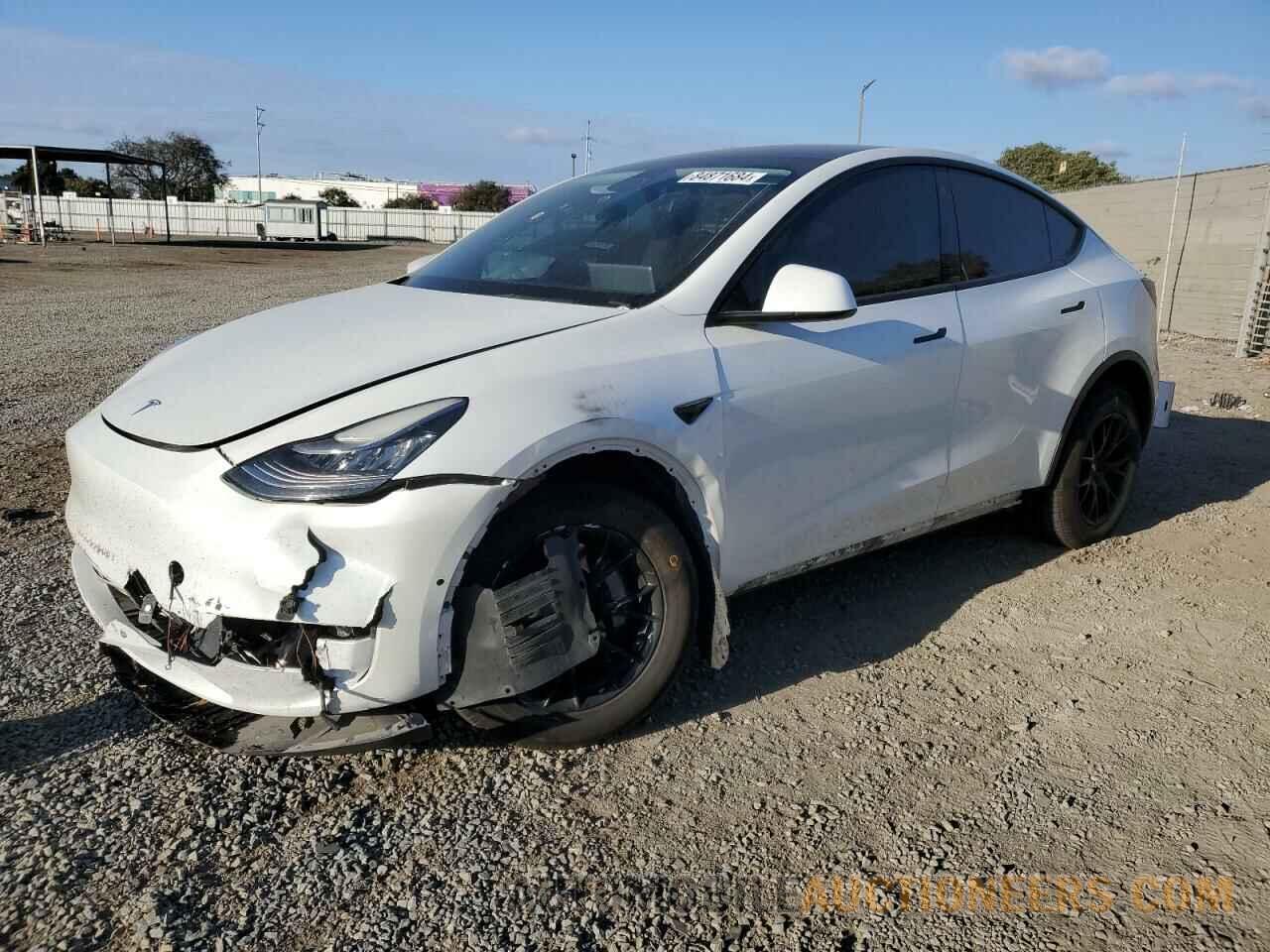 5YJYGDEE4MF087807 TESLA MODEL Y 2021