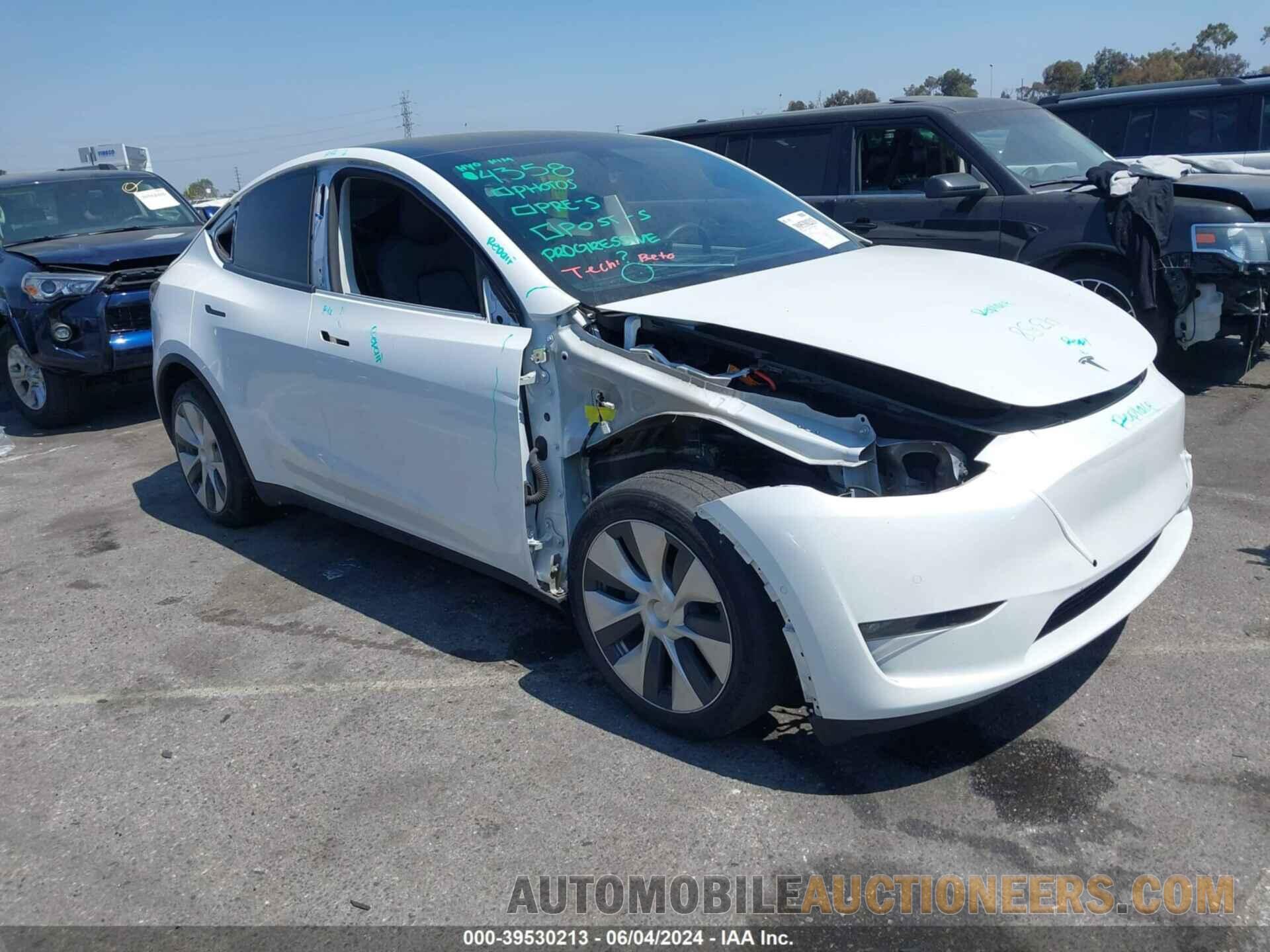 5YJYGDEE4MF161260 TESLA MODEL Y 2021