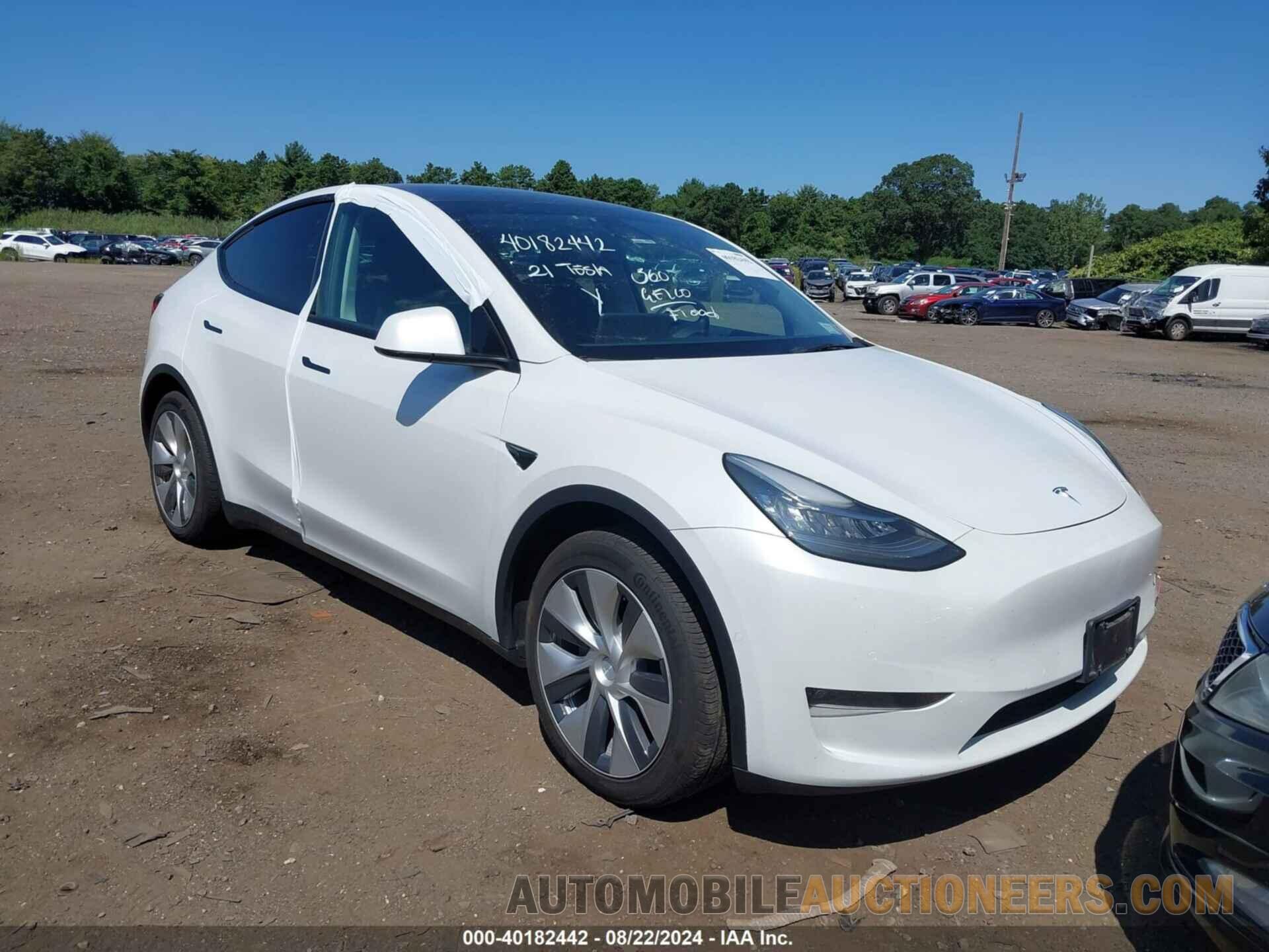 5YJYGDEE4MF198938 TESLA MODEL Y 2021