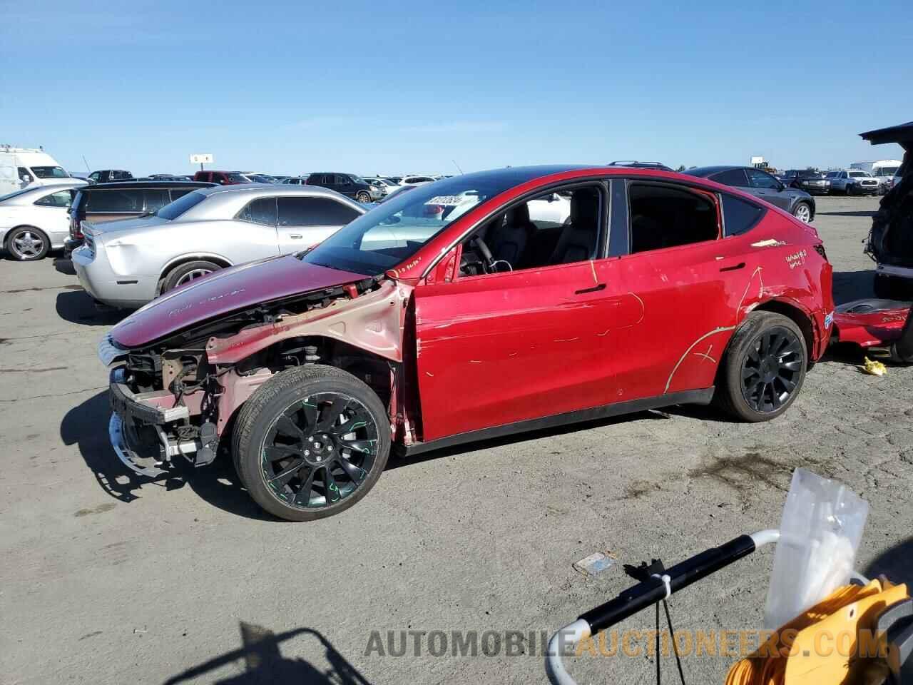 5YJYGDEE4MF222672 TESLA MODEL Y 2021