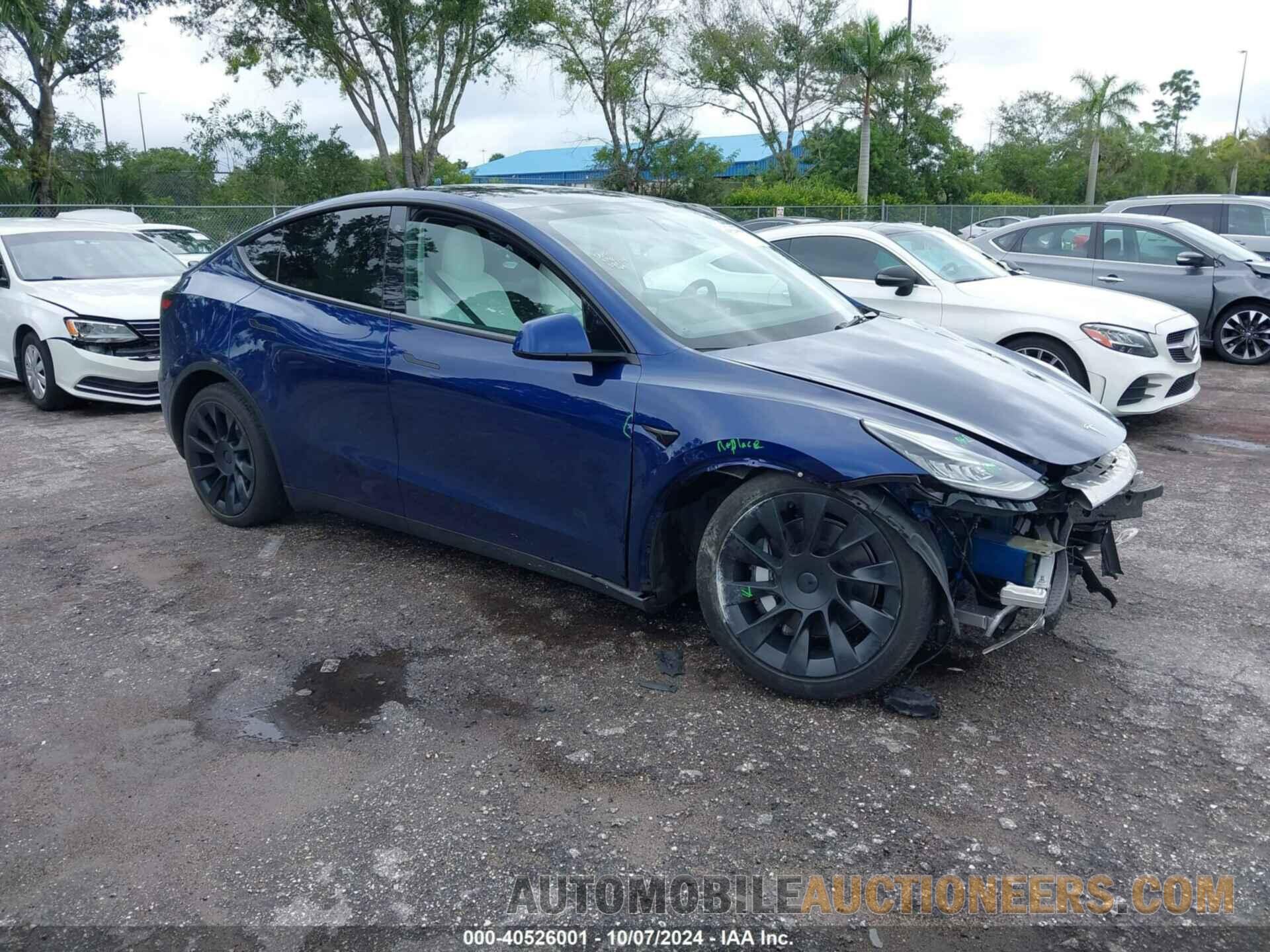 5YJYGDEE4MF243120 TESLA MODEL Y 2021