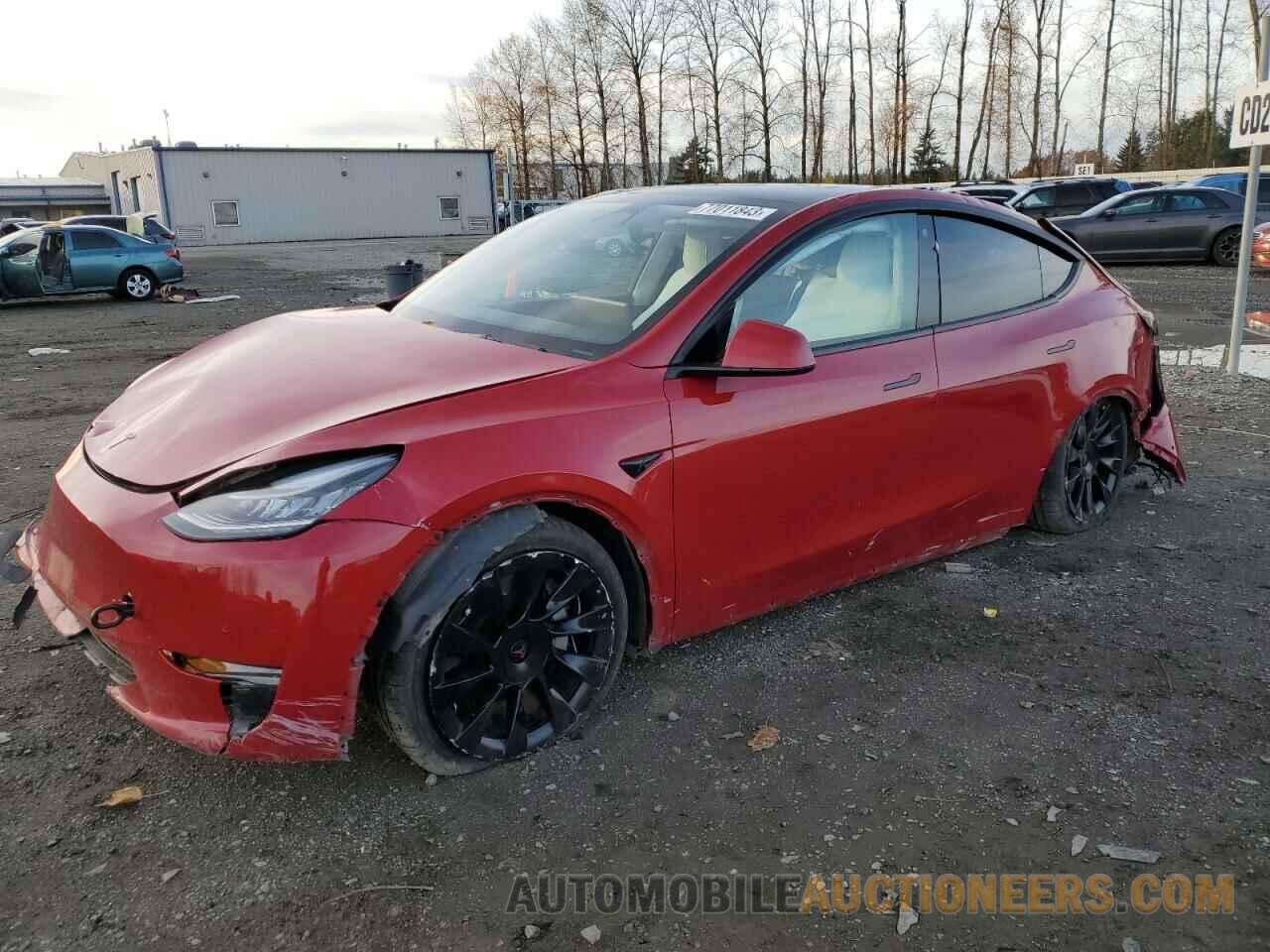 5YJYGDEE4MF278448 TESLA MODEL Y 2021