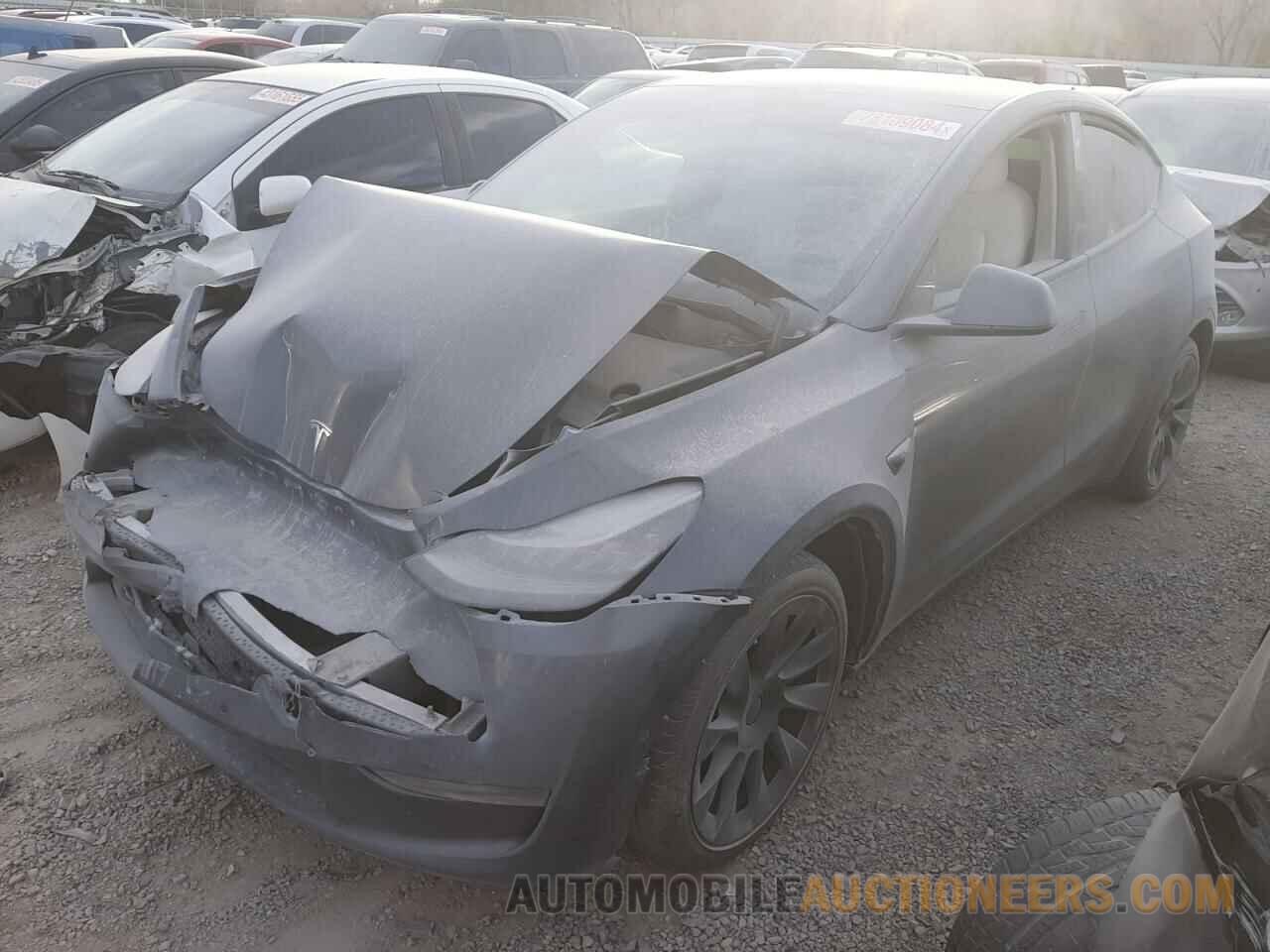 5YJYGDEE4MF283908 TESLA MODEL Y 2021