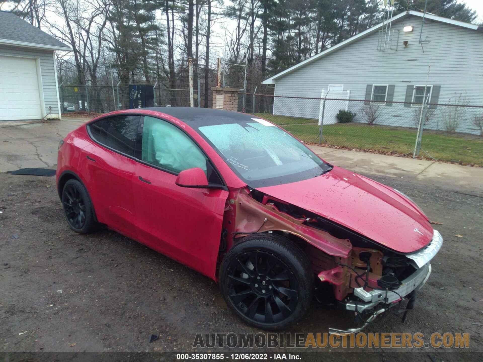 5YJYGDEE4MF287134 TESLA MODEL Y 2021