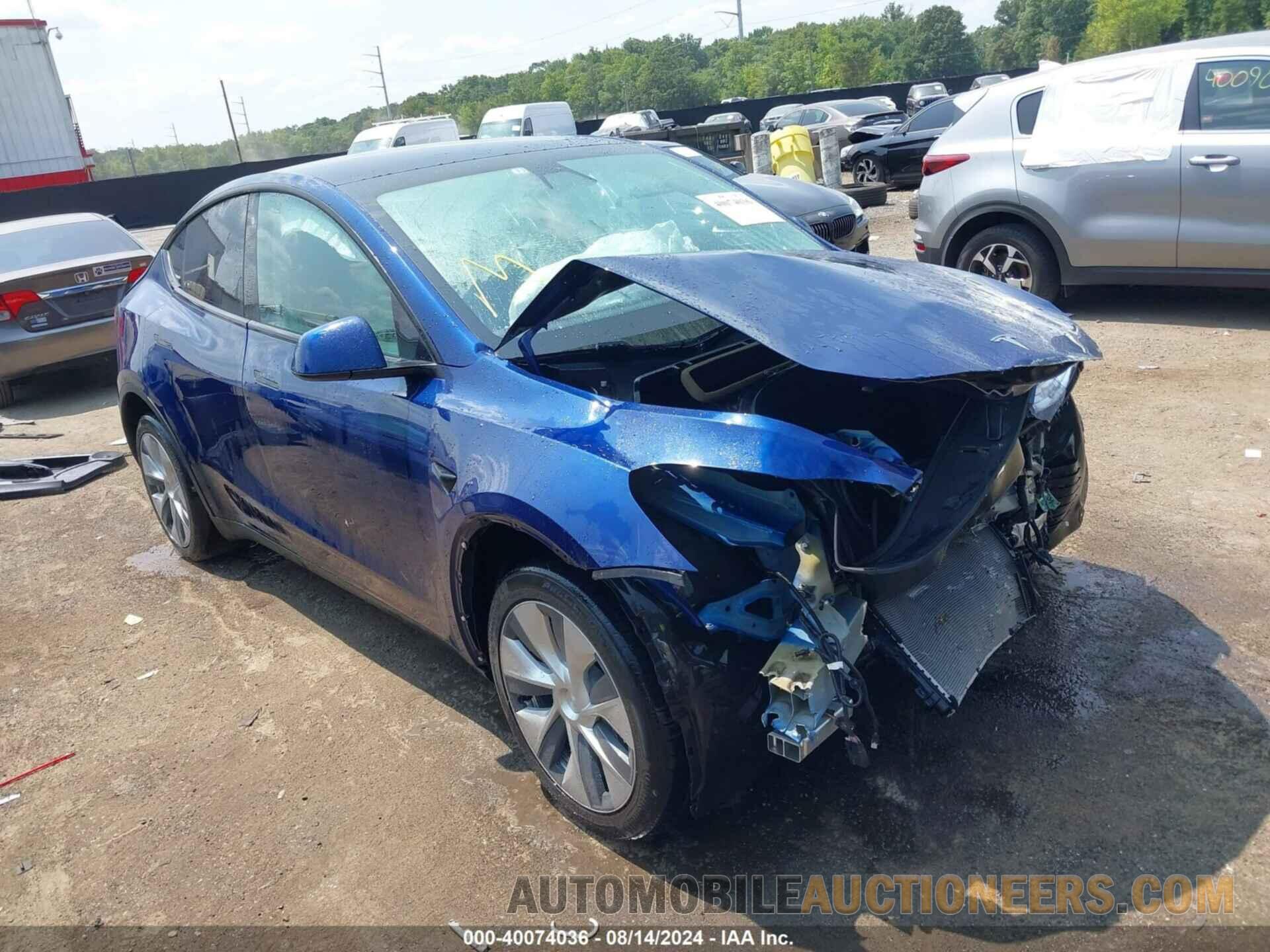 5YJYGDEE5LF010393 TESLA MODEL Y 2020