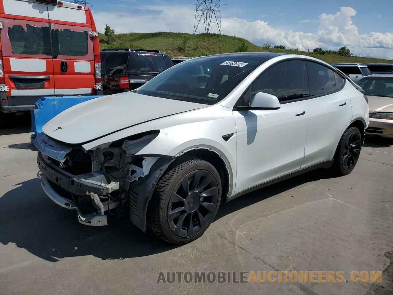 5YJYGDEE5LF029784 TESLA MODEL Y 2020