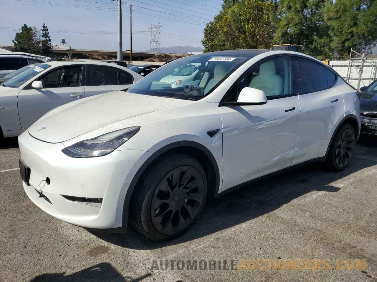 5YJYGDEE5LF040459 TESLA MODEL Y 2020