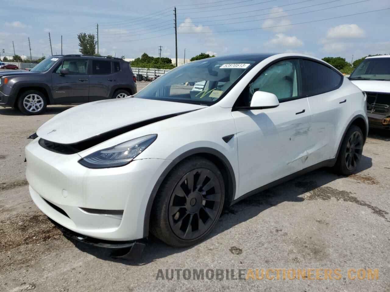 5YJYGDEE5MF074029 TESLA MODEL Y 2021