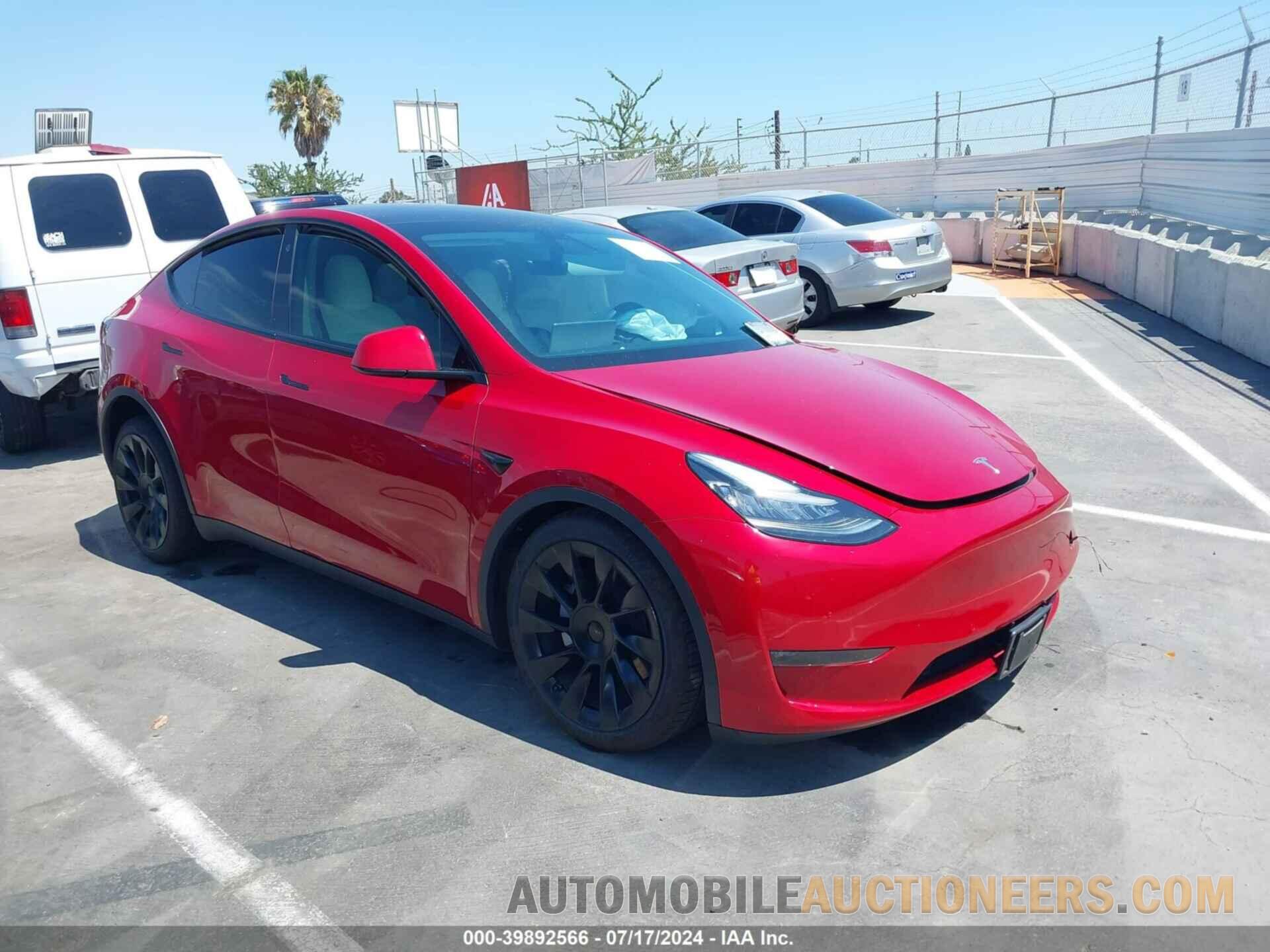 5YJYGDEE5MF075262 TESLA MODEL Y 2021