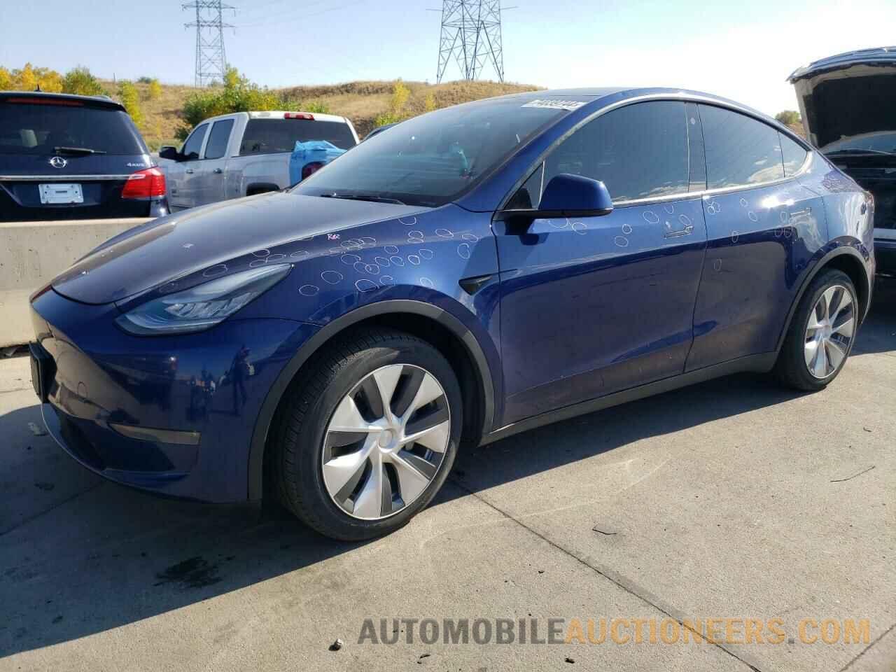 5YJYGDEE5MF083880 TESLA MODEL Y 2021