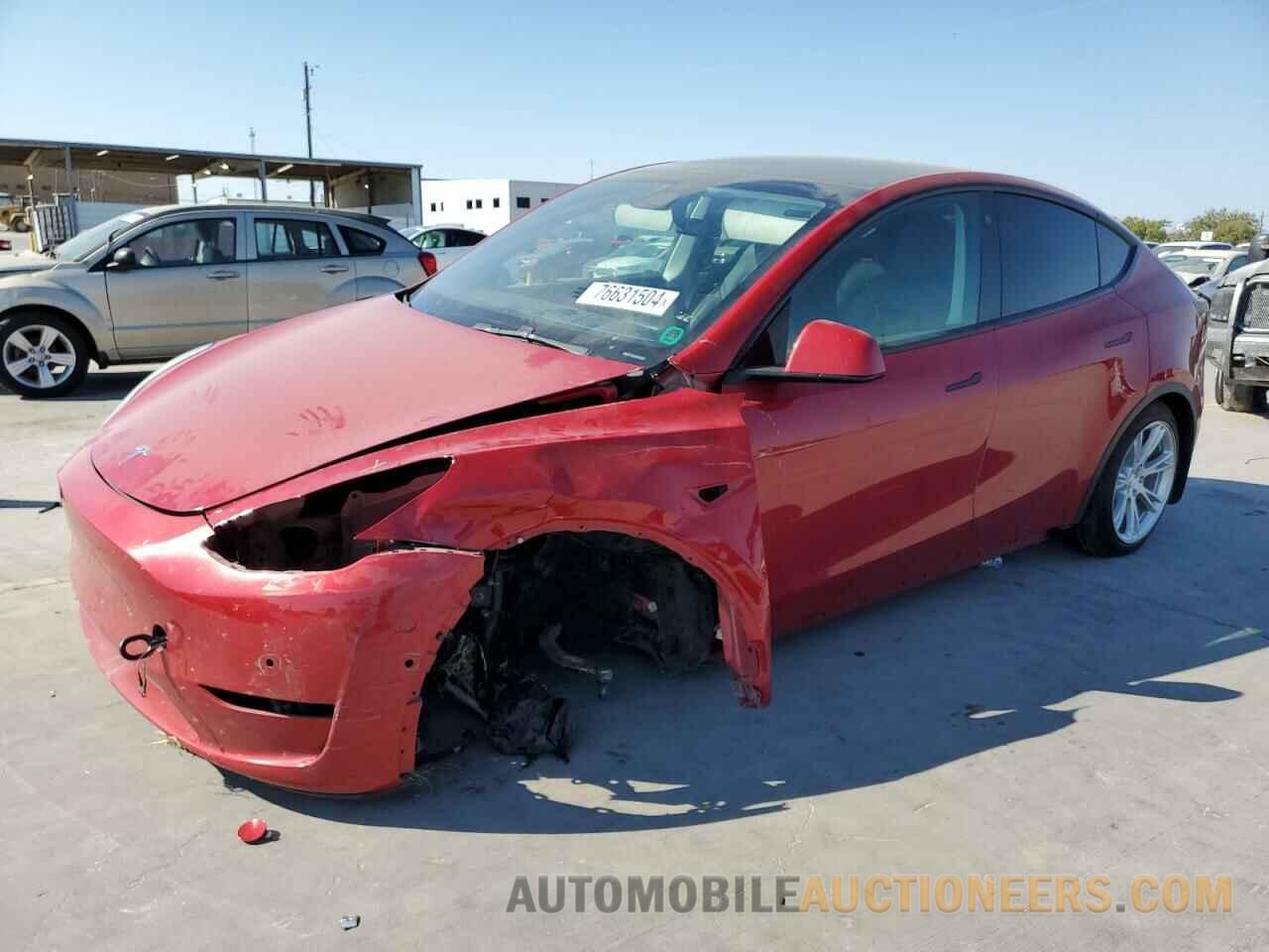 5YJYGDEE5MF088352 TESLA MODEL Y 2021