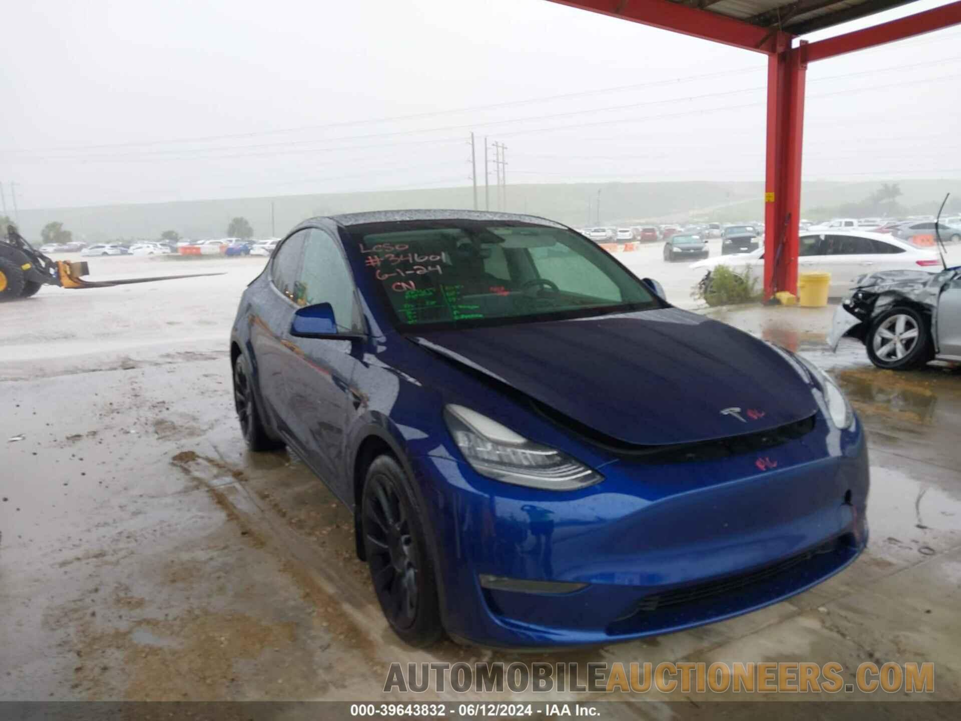 5YJYGDEE5MF091638 TESLA MODEL Y 2021