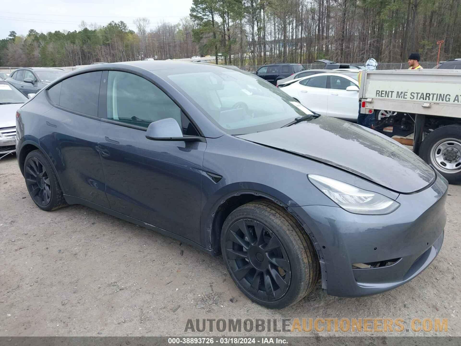 5YJYGDEE5MF129367 TESLA MODEL Y 2021