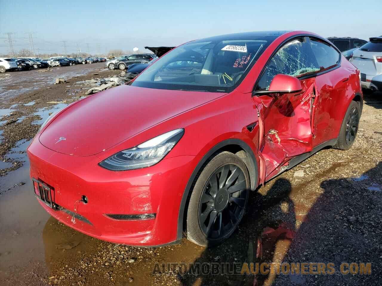 5YJYGDEE5MF176186 TESLA MODEL Y 2021