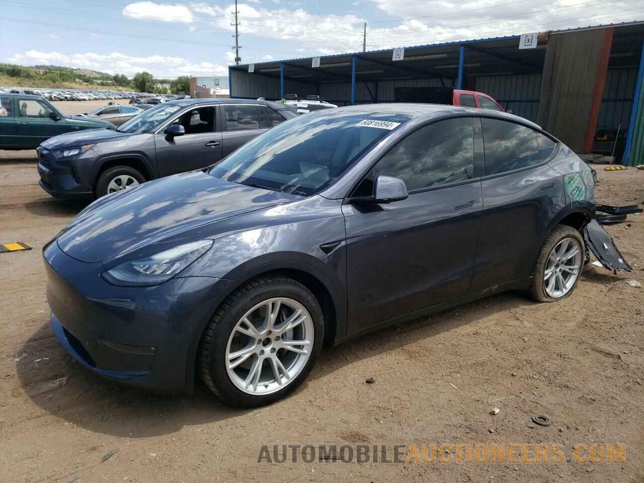 5YJYGDEE5MF201653 TESLA MODEL Y 2021