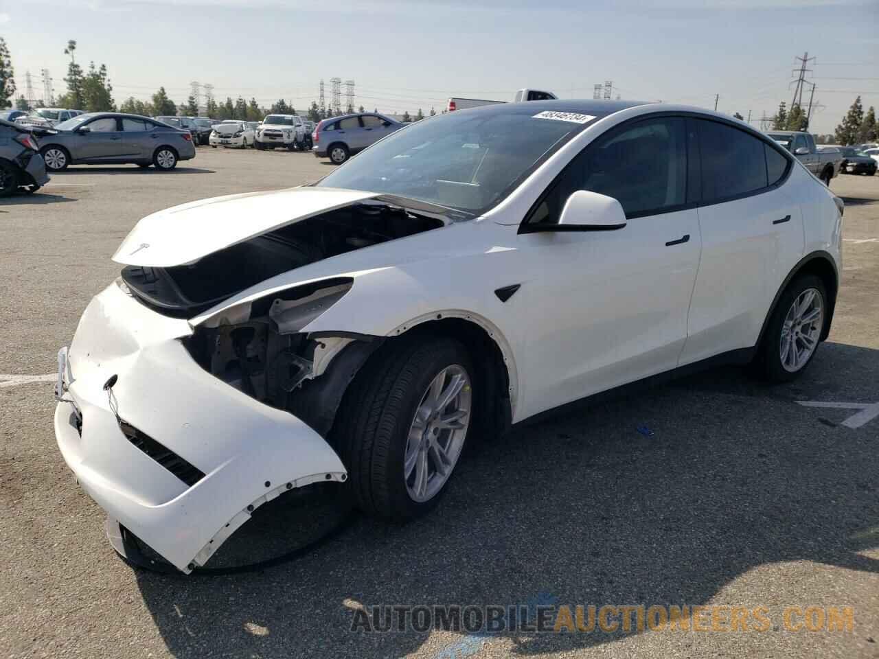 5YJYGDEE5MF217657 TESLA MODEL Y 2021