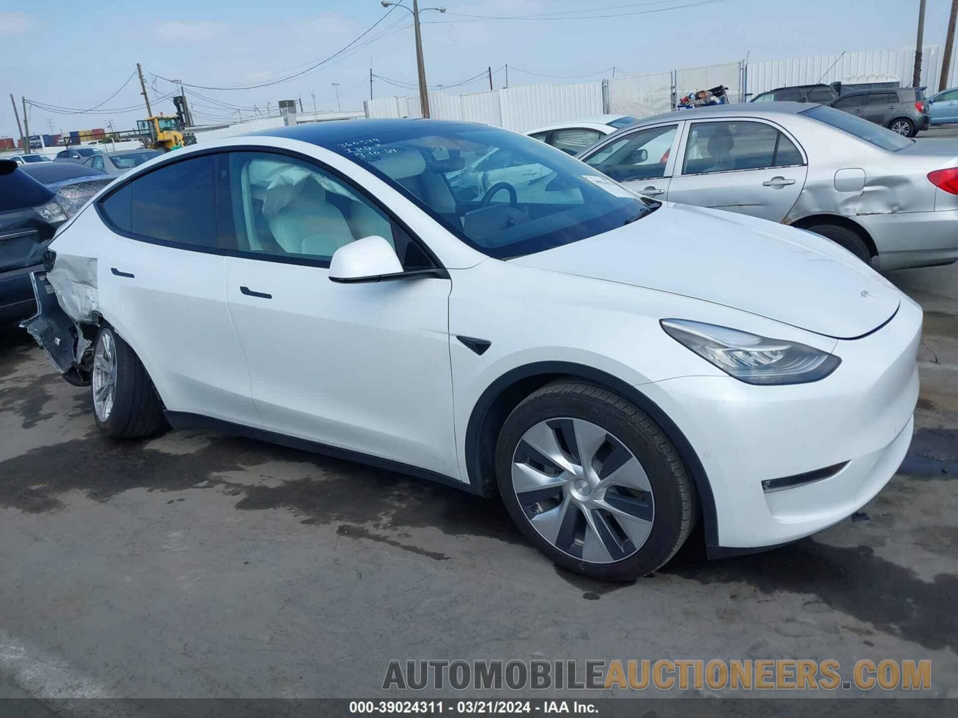 5YJYGDEE5MF219859 TESLA MODEL Y 2021