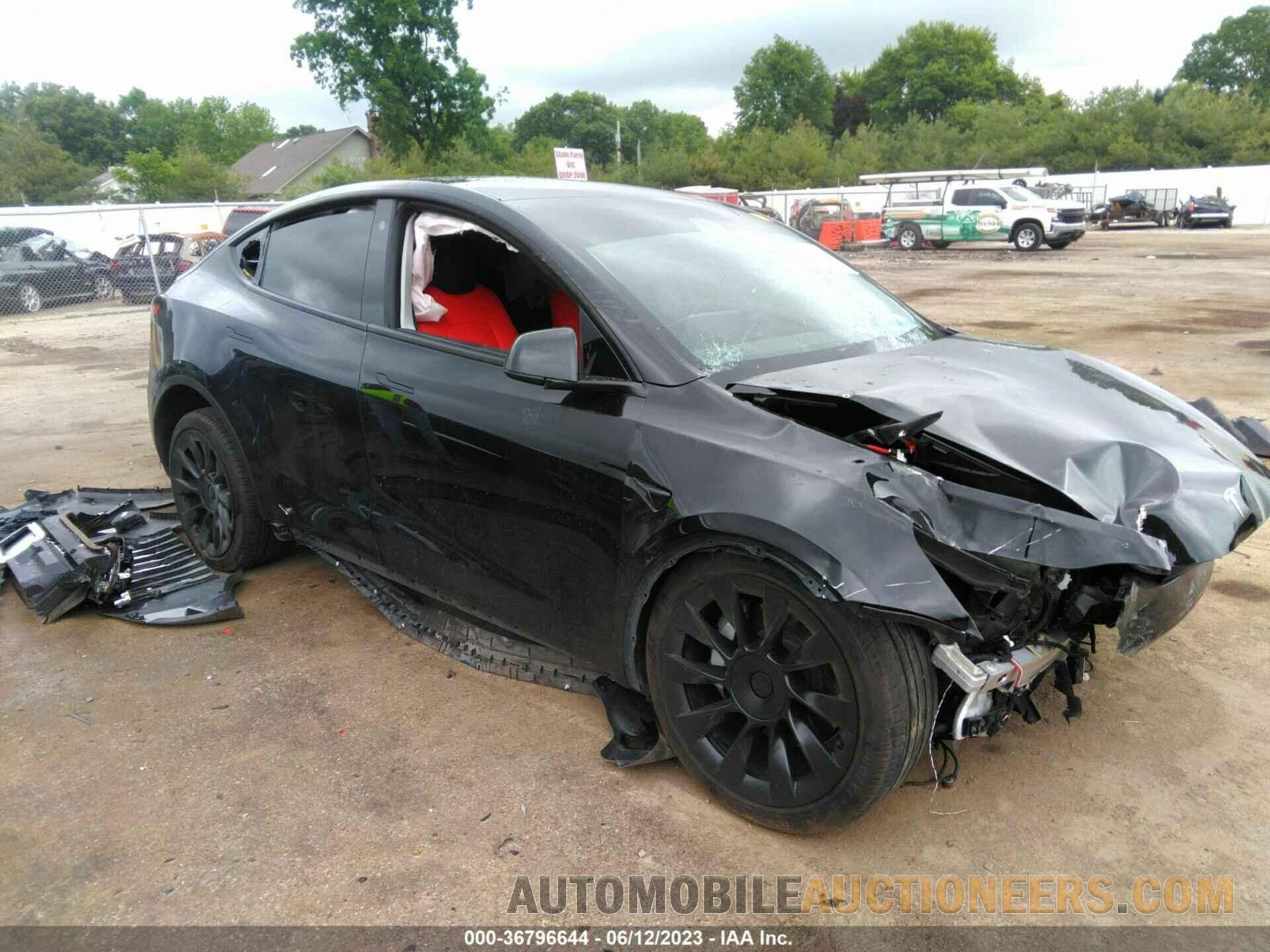 5YJYGDEE5MF247998 TESLA MODEL Y 2021