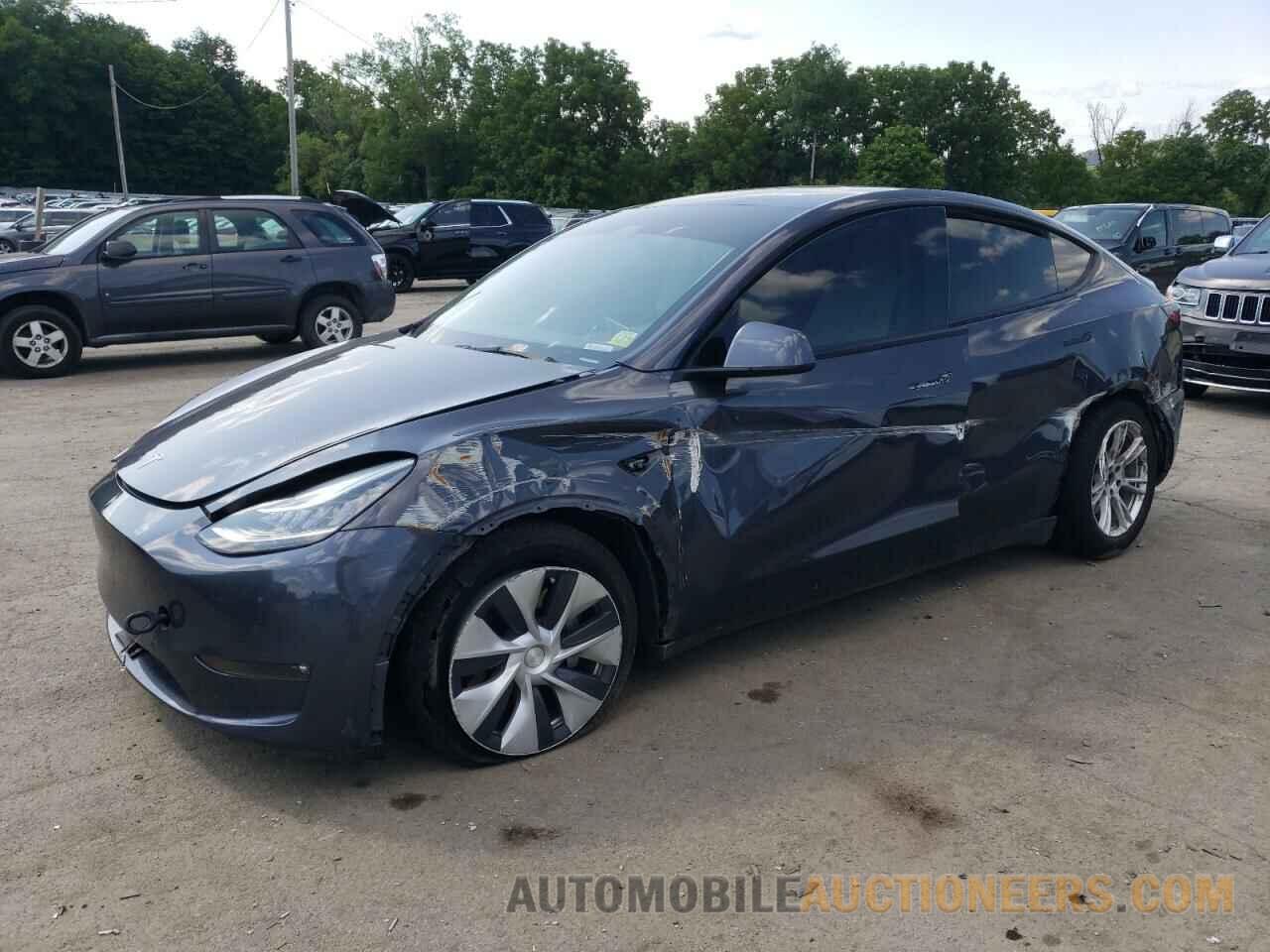 5YJYGDEE5MF257320 TESLA MODEL Y 2021