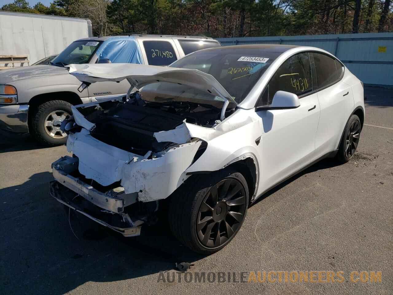 5YJYGDEE5MF262503 TESLA MODEL Y 2021