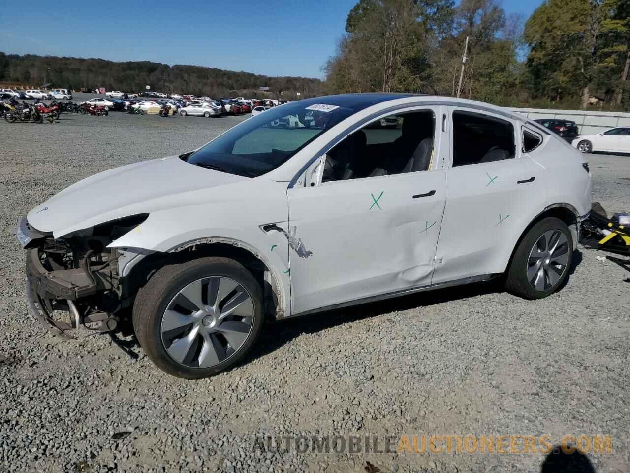 5YJYGDEE5MF263893 TESLA MODEL Y 2021