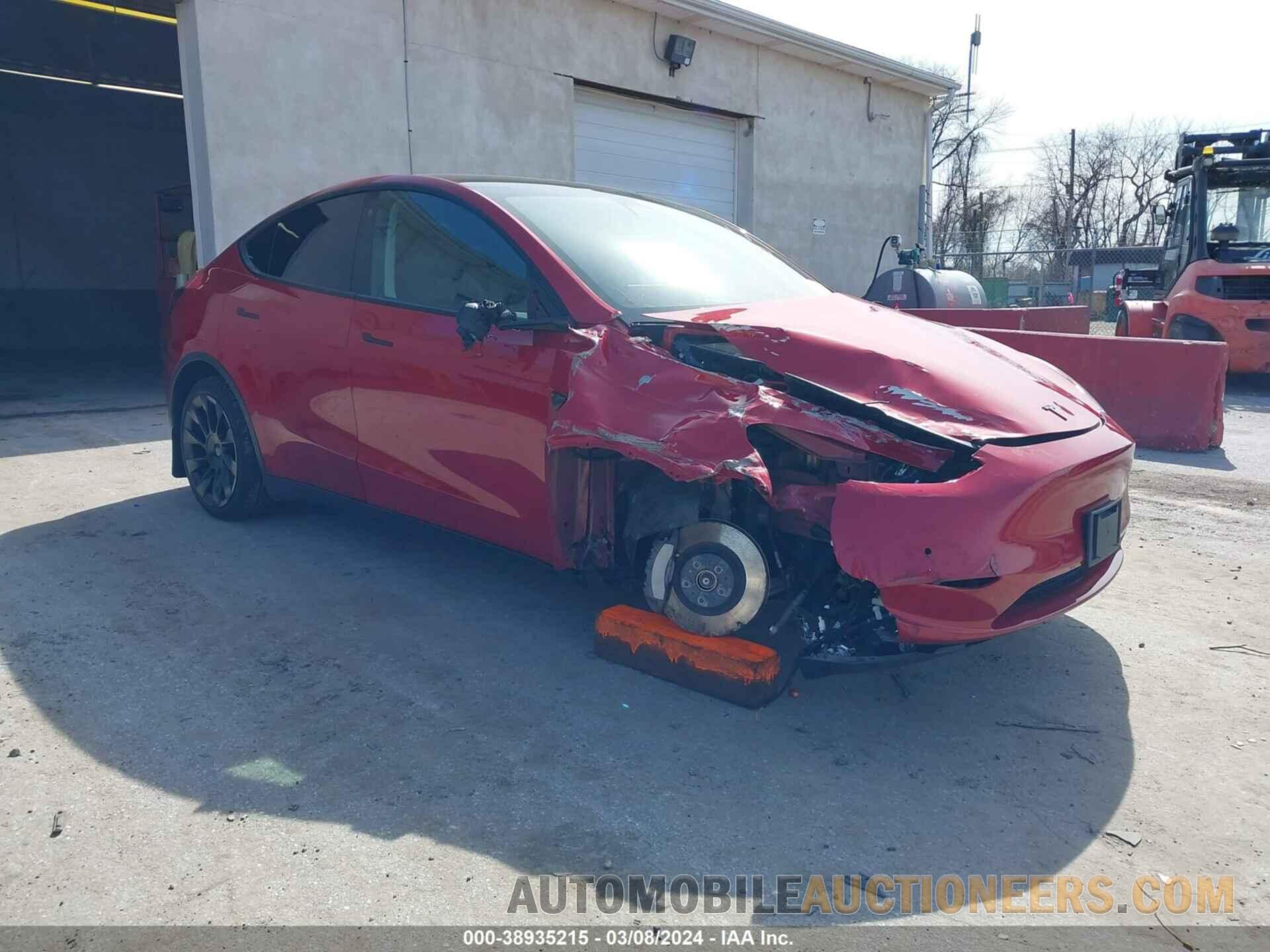 5YJYGDEE5MF278720 TESLA MODEL Y 2021