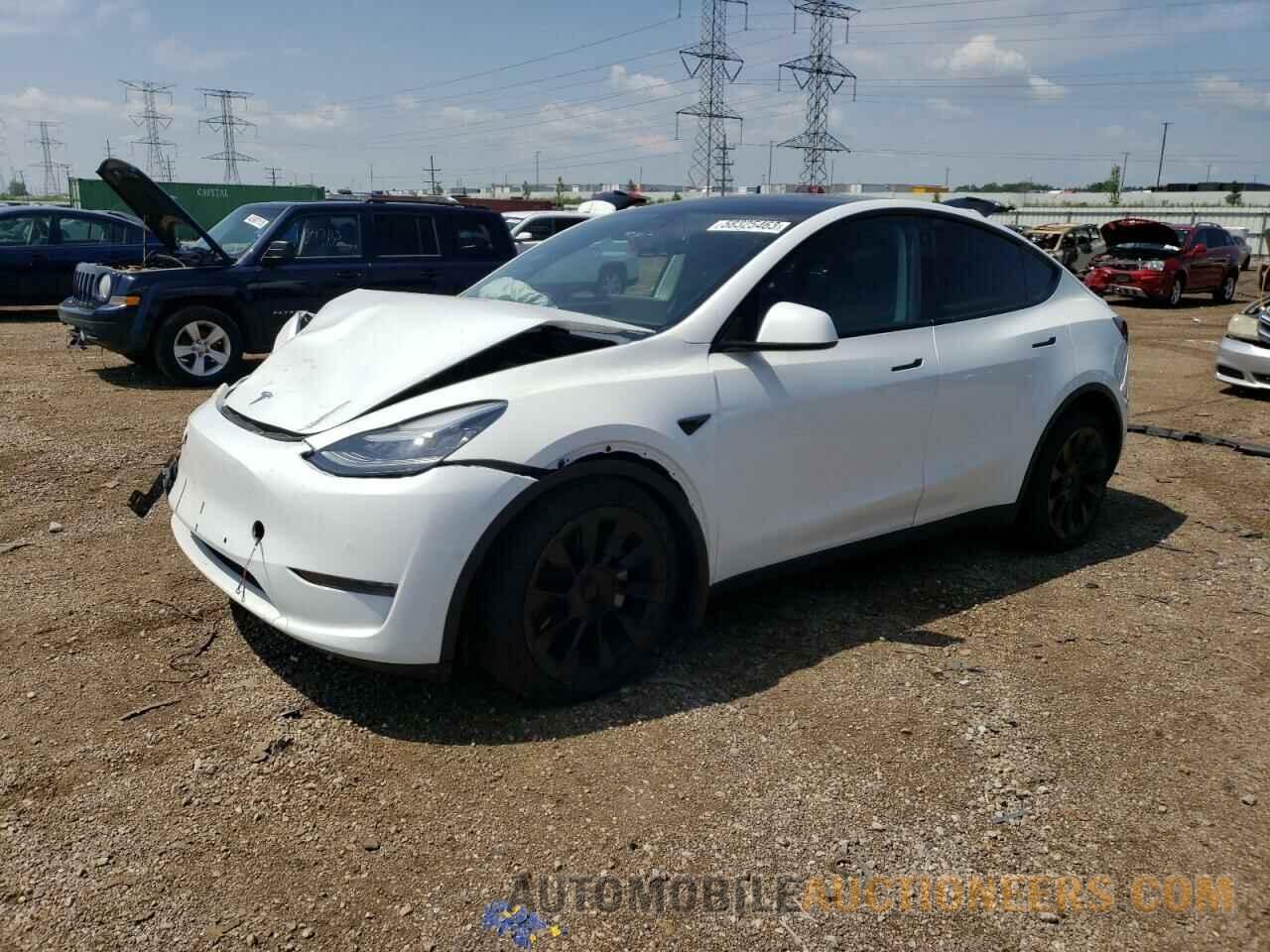 5YJYGDEE6LF046111 TESLA MODEL Y 2020