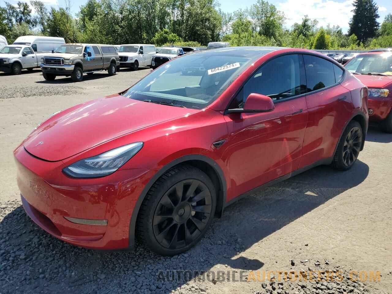 5YJYGDEE6LF055357 TESLA MODEL Y 2020