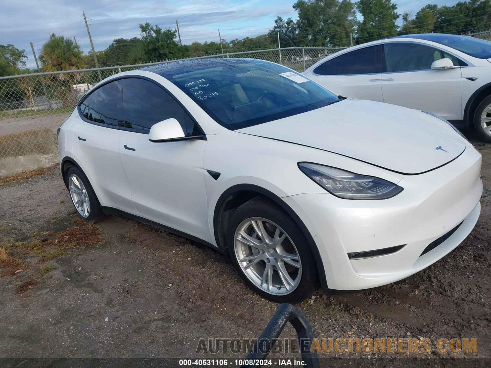 5YJYGDEE6MF099778 TESLA MODEL Y 2021