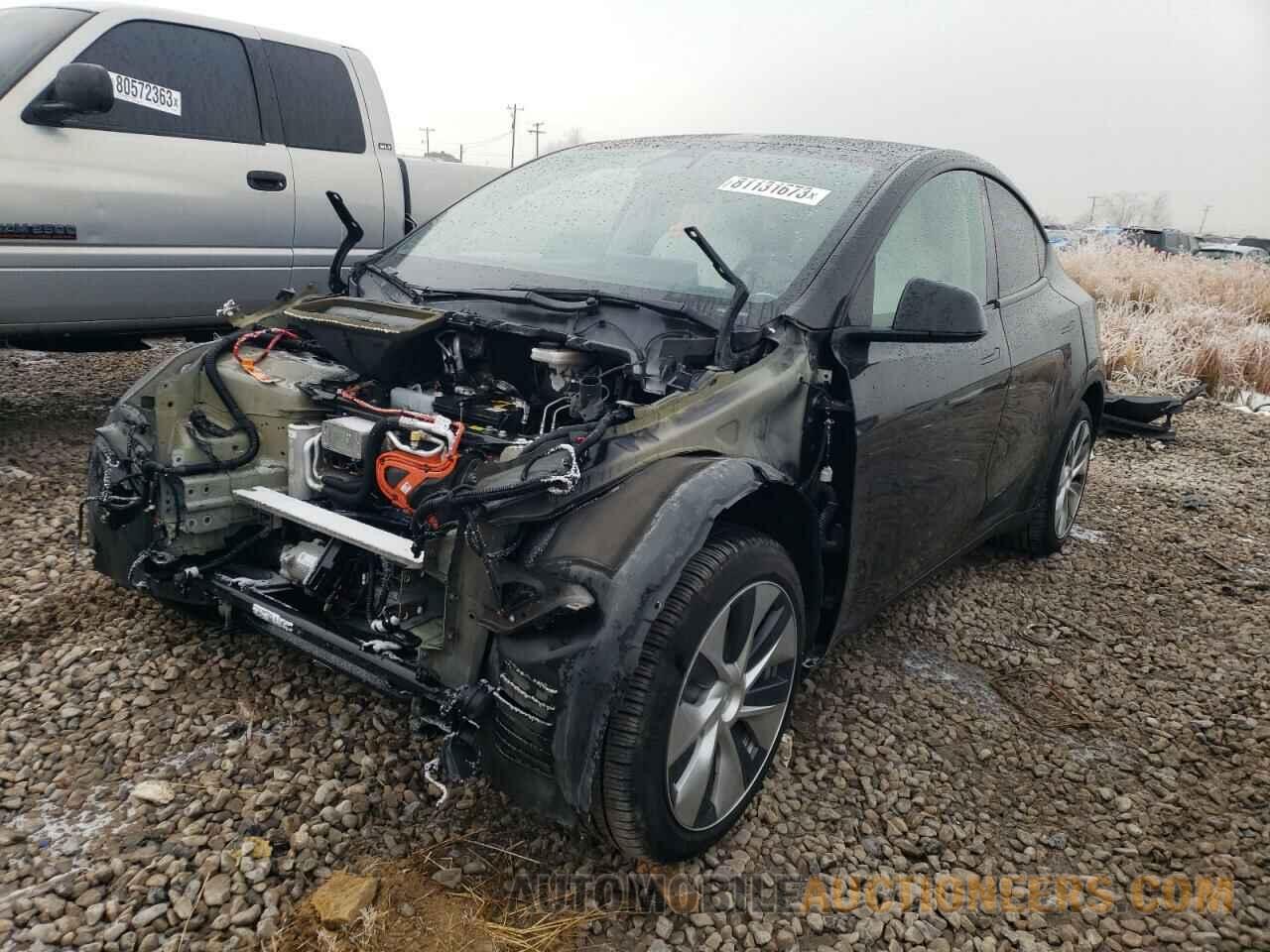 5YJYGDEE6MF134612 TESLA MODEL Y 2021