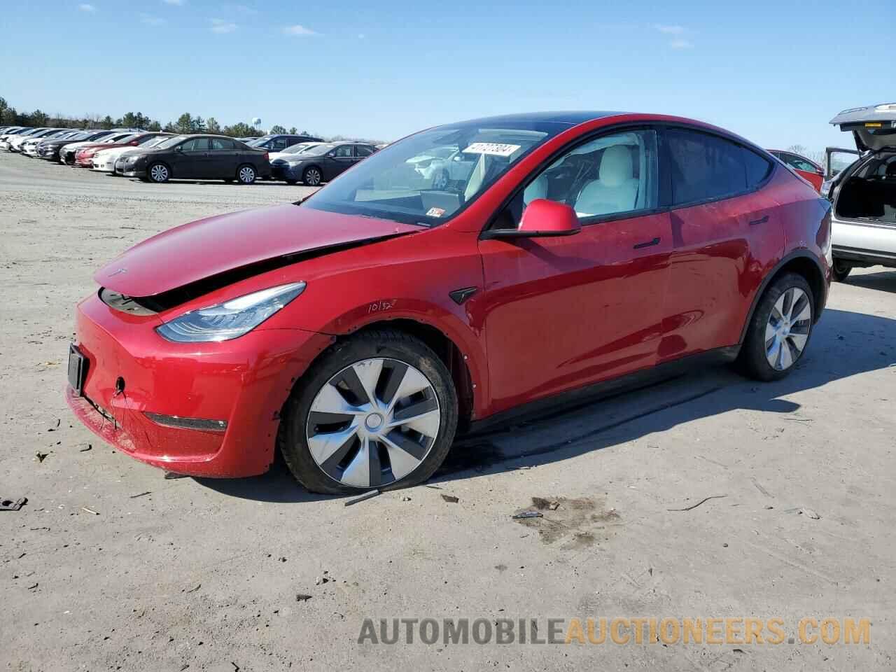 5YJYGDEE6MF151782 TESLA MODEL Y 2021