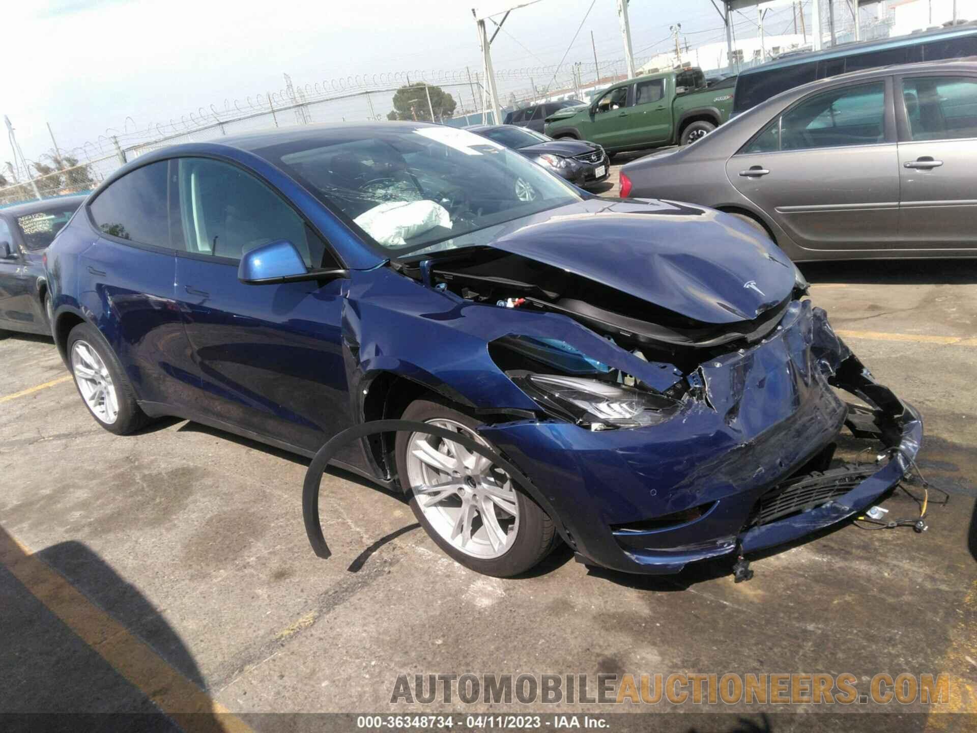 5YJYGDEE6MF153631 TESLA MODEL Y 2021