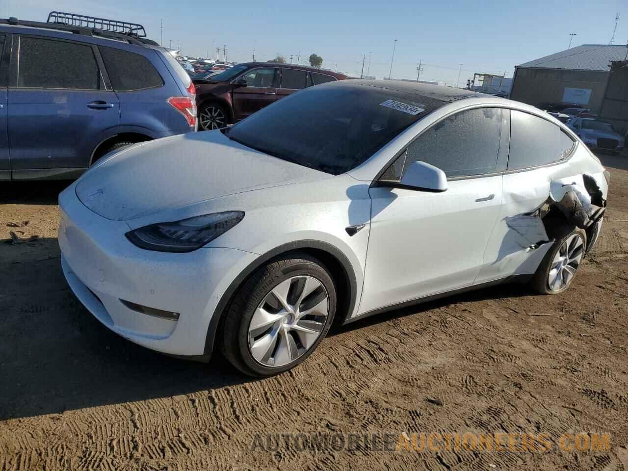 5YJYGDEE6MF158652 TESLA MODEL Y 2021