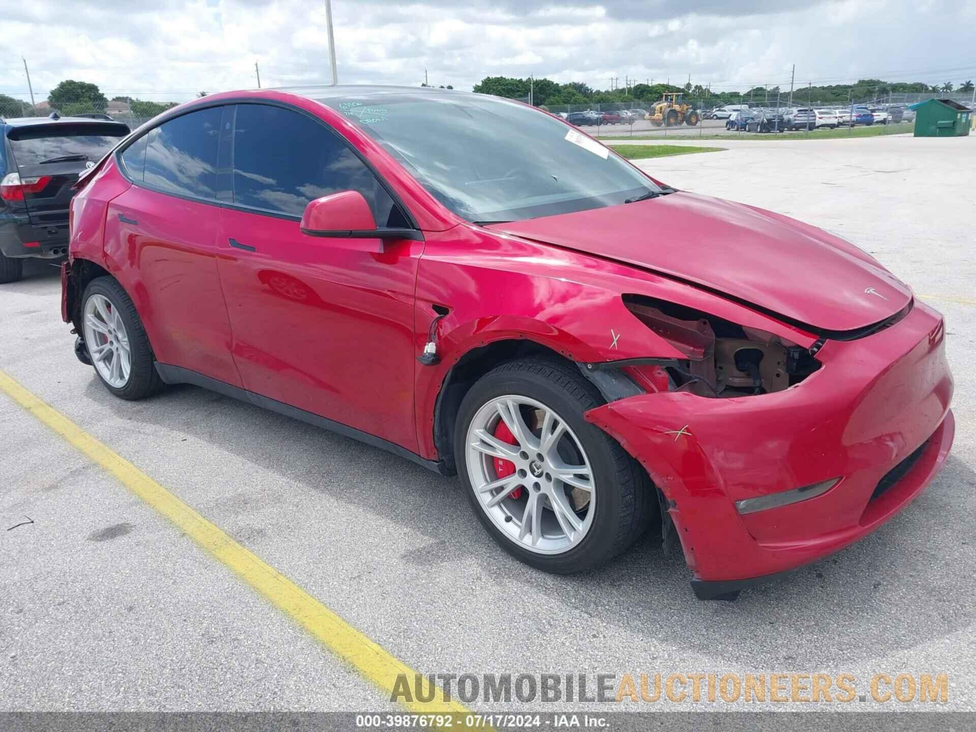 5YJYGDEE6MF175659 TESLA MODEL Y 2021