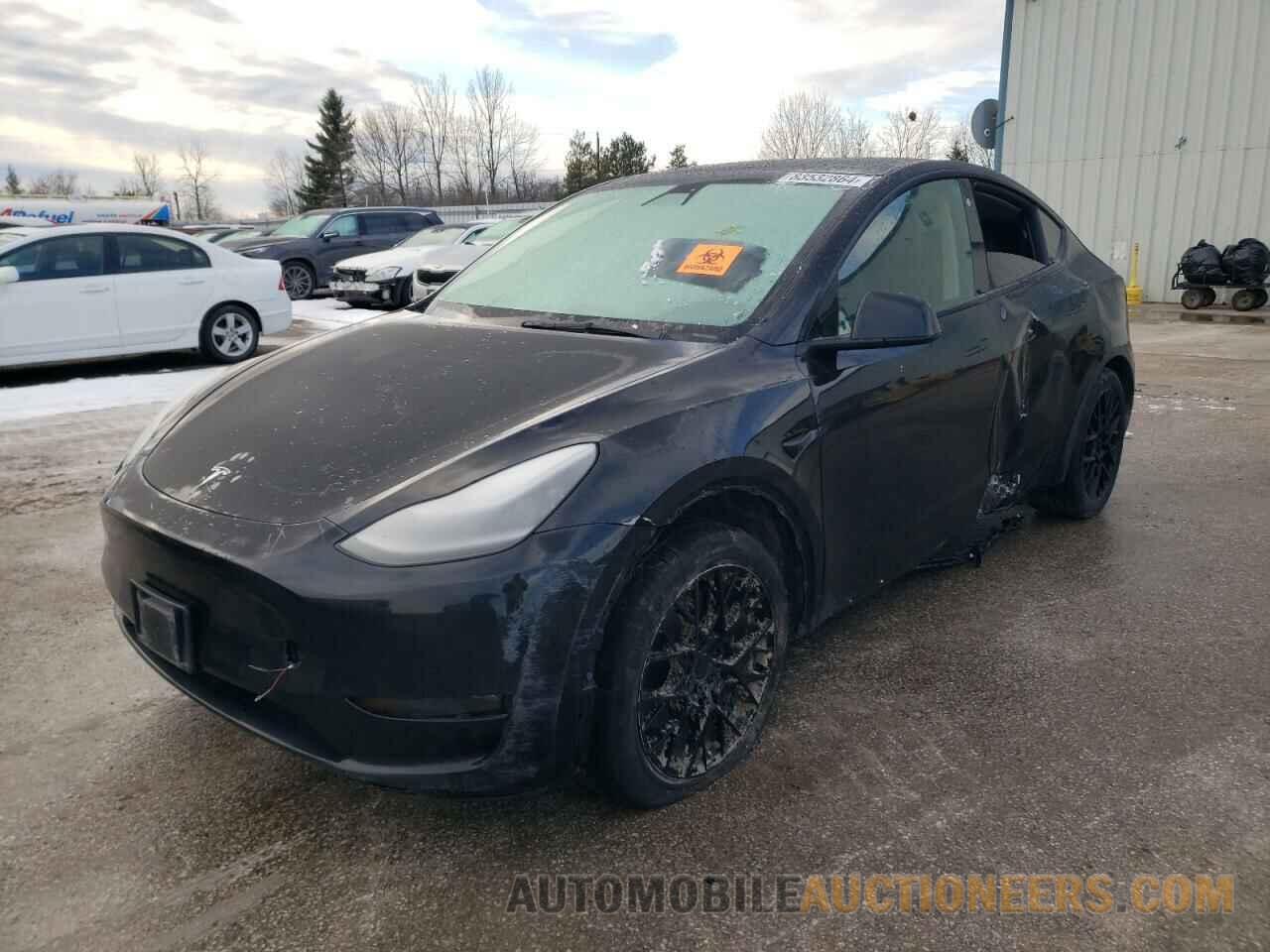 5YJYGDEE6MF184572 TESLA MODEL Y 2021